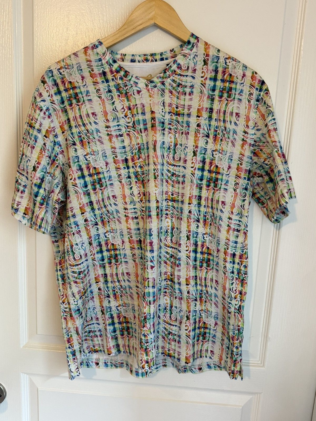 Robert Graham Multicolor Paisley & Plaid Print by Robert Graham Size US L / EU 52-54 / 3 - 1 Thumbnail