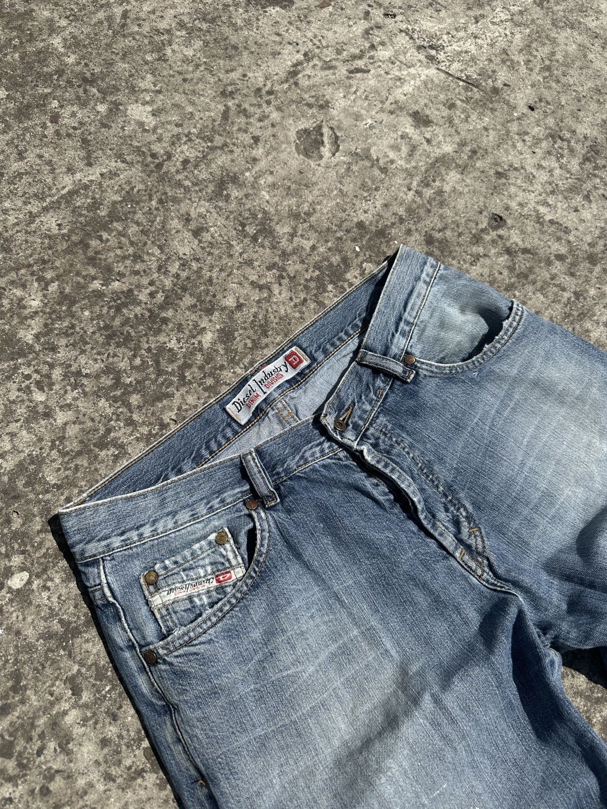 Diesel Y2K Very Baggy Custom Jeans Diesel Leopard Avant Garde Opium Size US 34 / EU 50 - 5 Thumbnail