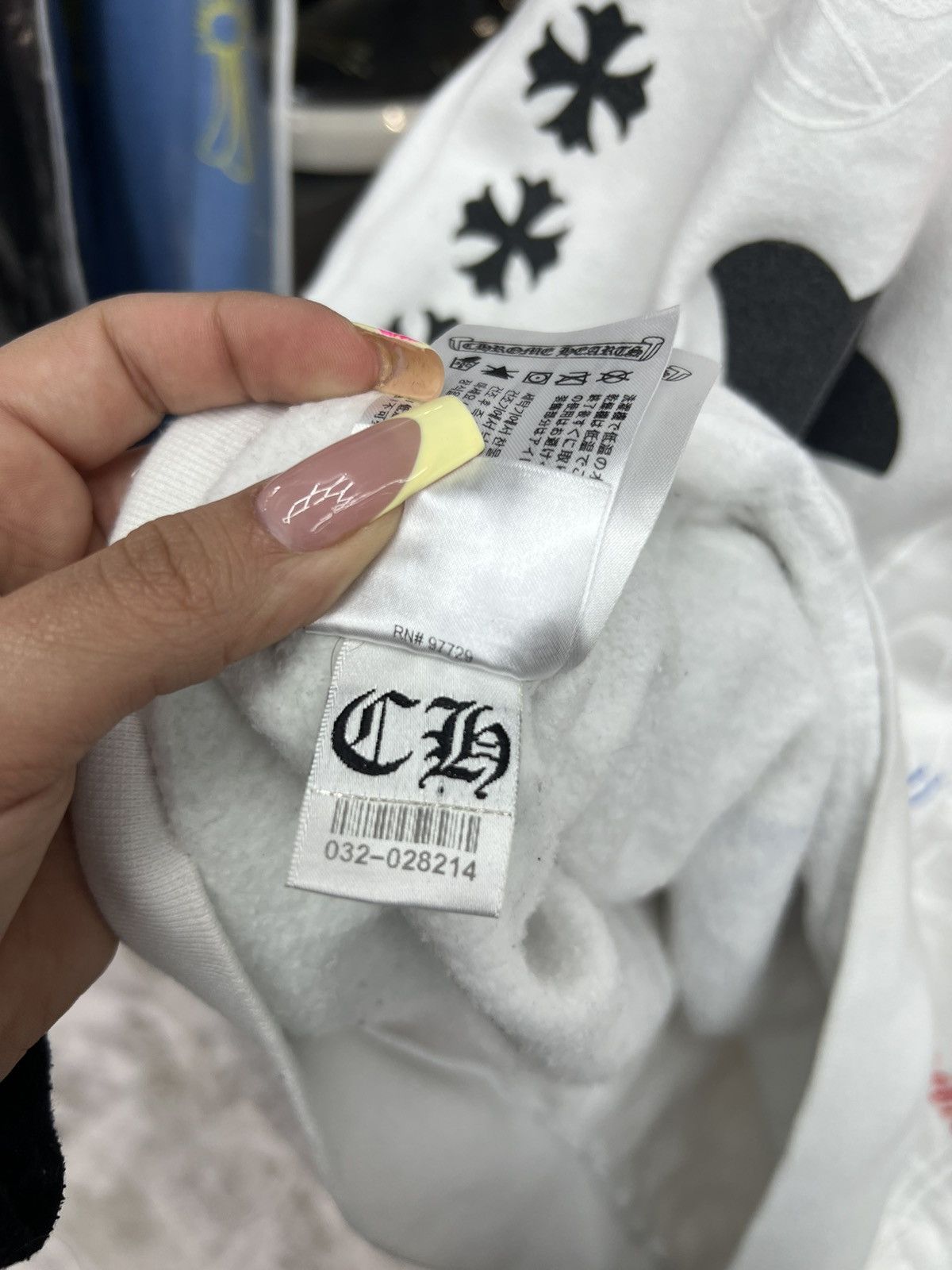 Chrome Hearts Chrome Hearts Stencil Multicolor Hoodie Size US M / EU 48-50 / 2 - 10 Thumbnail