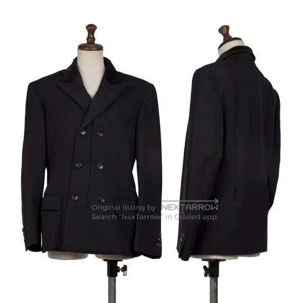 Comme Des Garcons size F Won-colored retro suit jacket