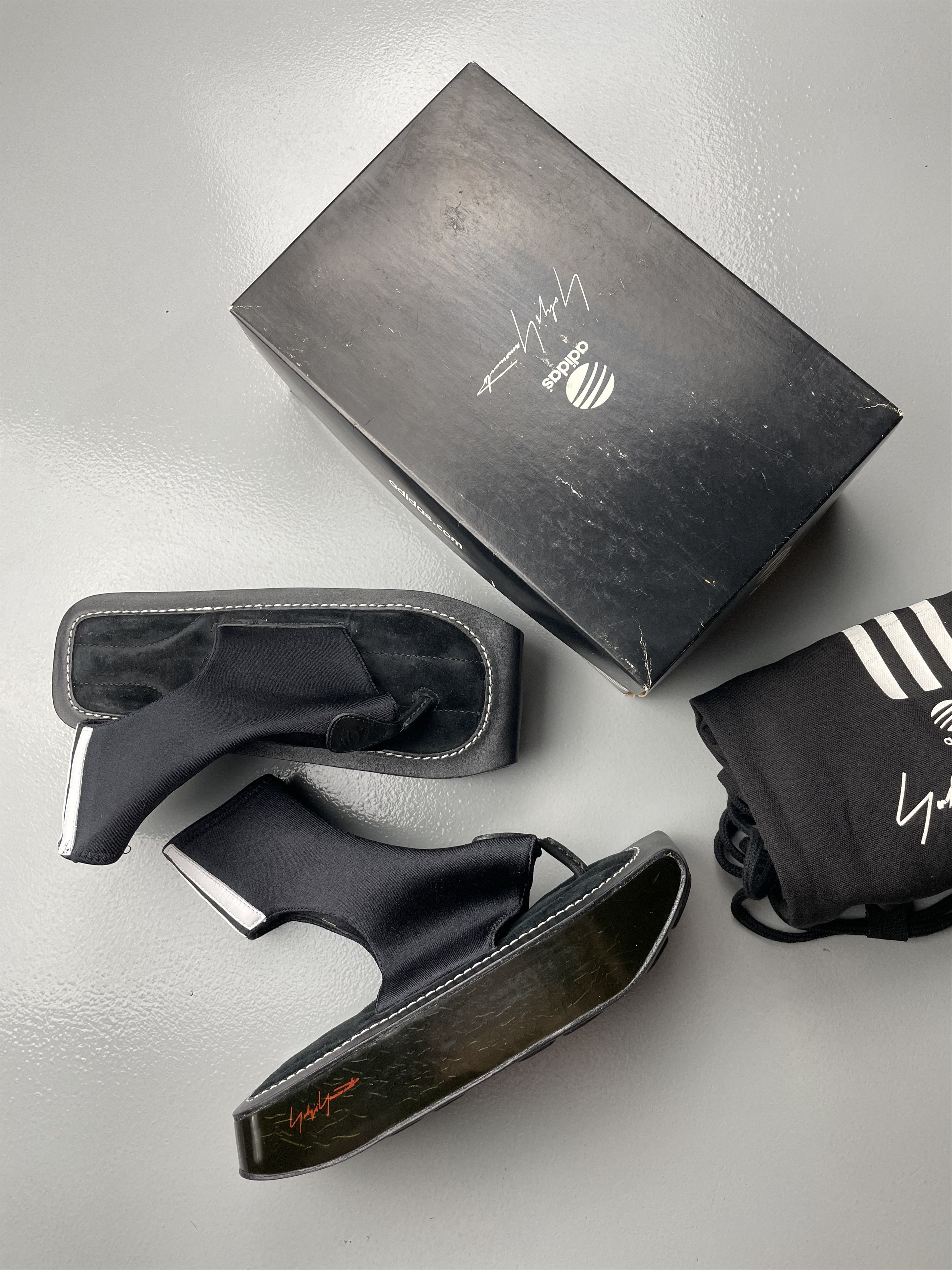 Yohji Yamamoto adidas X Yohji Yamamoto S/S 2004 Geisha Hi - size 6 Size US 6 / IT 36 - 1 Thumbnail