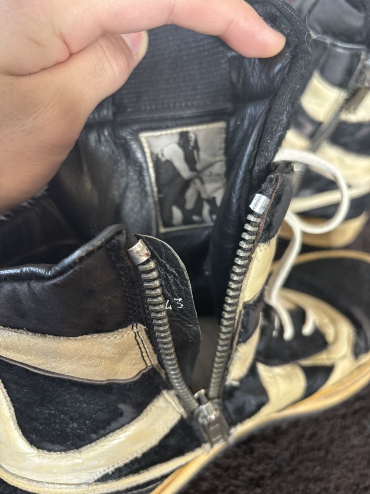 Rick Owens FW08 Rick Owens Ponyhair Dunk Size US 11 / EU 44 - 7 Thumbnail