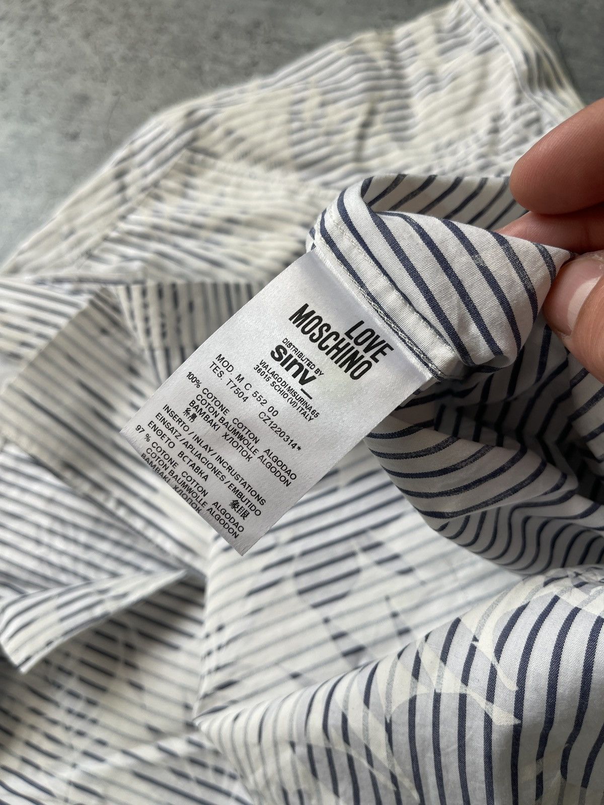Moschino Love Moschino y2k shirt Size US S / EU 44-46 / 1 - 7 Thumbnail