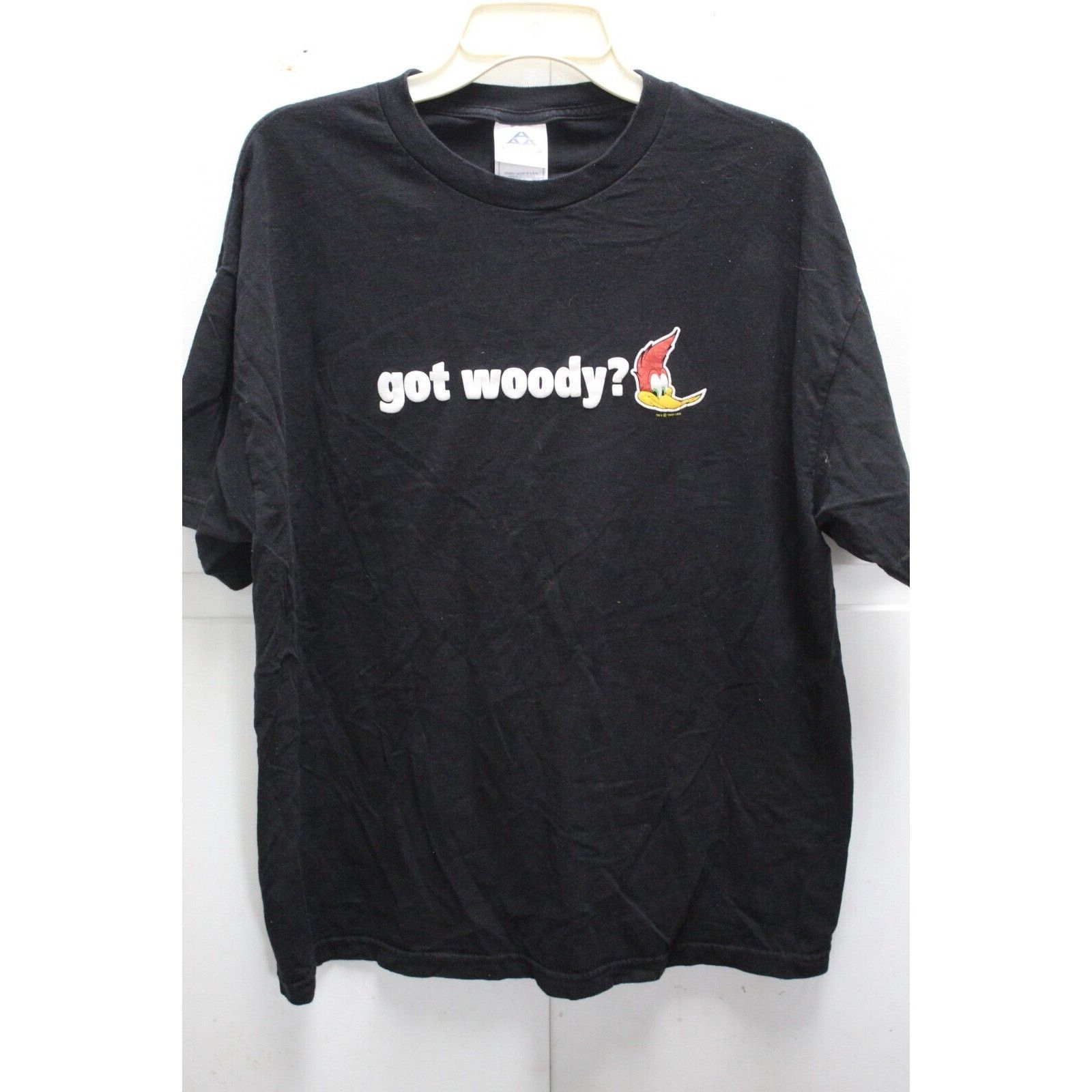 AAA Woodpecker T-Shirt Walter Lantz TM Logo 100% Cotton XL Size US XL / EU 56 / 4 - 1 Thumbnail
