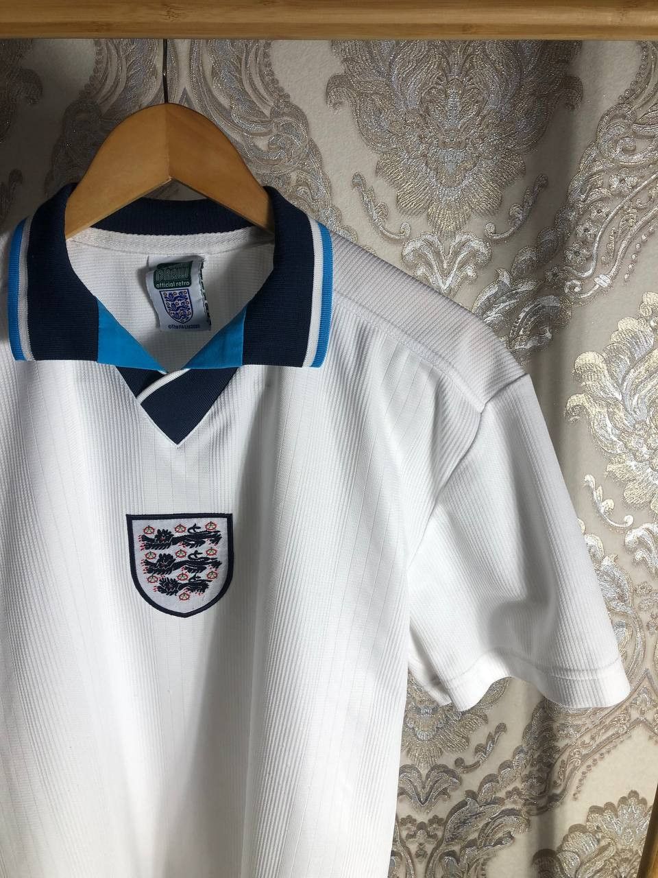 Vintage Very Rare England Retro Soccer Jersey Manchester Y2K 90s Size US M / EU 48-50 / 2 - 2 Thumbnail