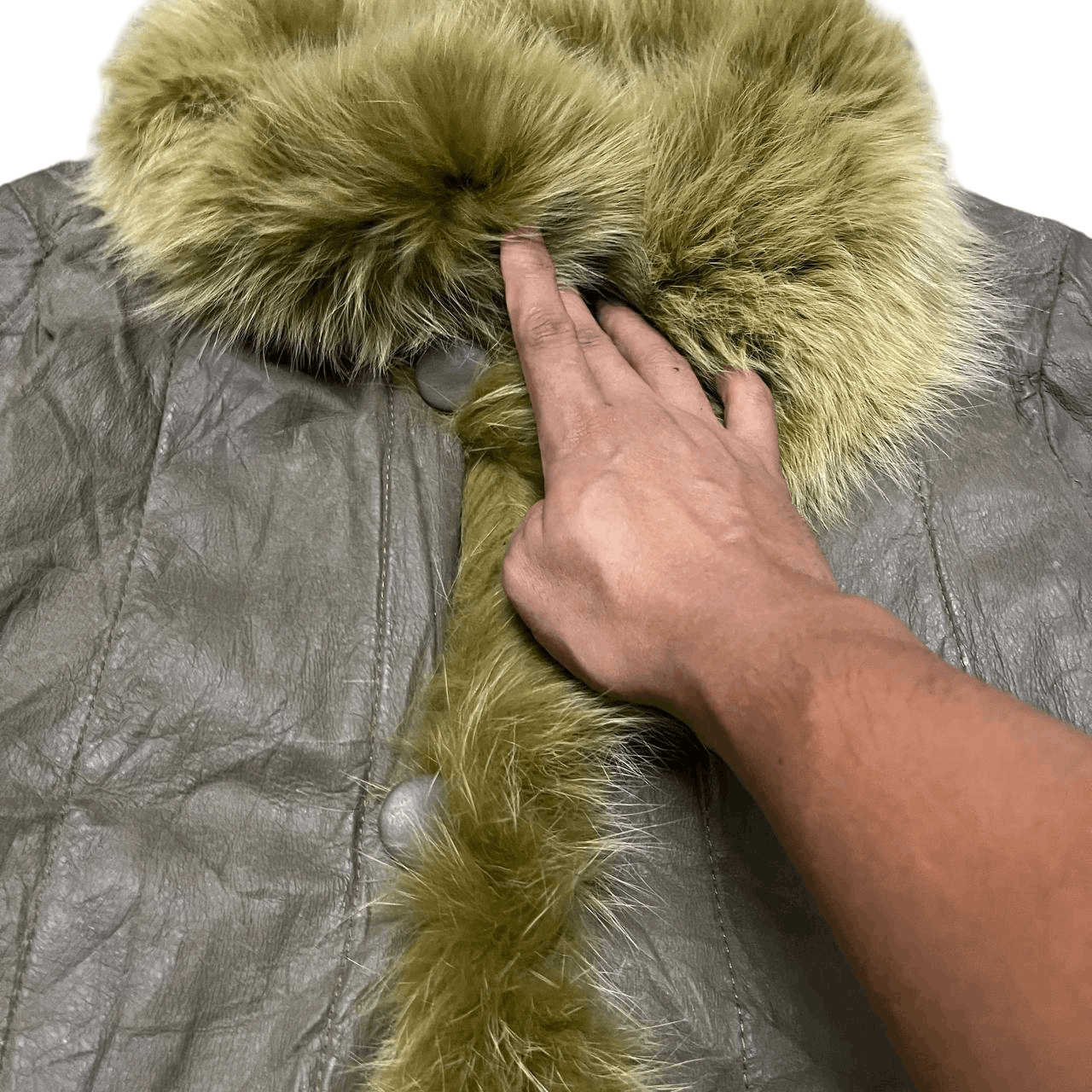 Hysteric Glamour Vintage Fox Fur Leather Jacket Reversible Rare Size US M / EU 48-50 / 2 - 14 Thumbnail