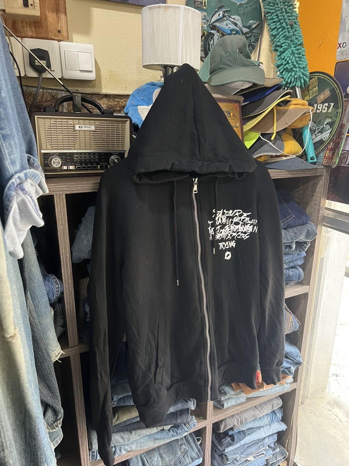 In The Attic 🔥Rare In The Attic Punk Revolution Zipper Hoodie Size US M / EU 48-50 / 2 - 3 Thumbnail