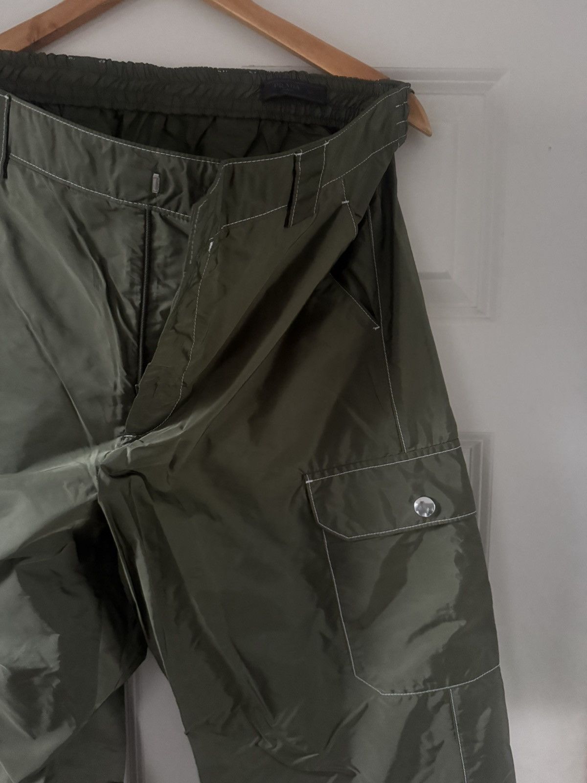 Prada Prada Nylon Cargo Trouser Pants Size US 34 / EU 50 - 2 Thumbnail