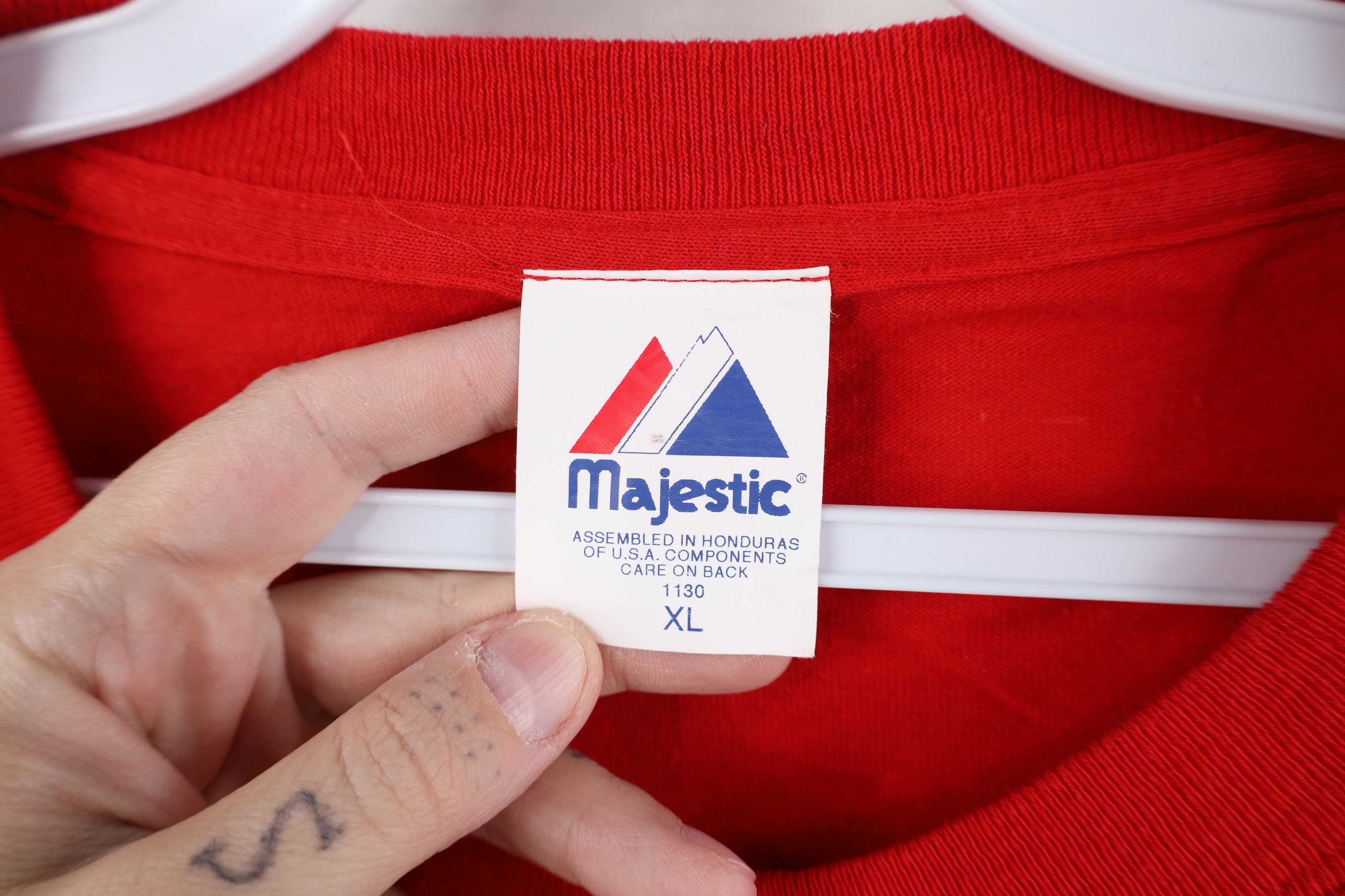 Majestic Vintage Majestic Spell Washington Nationals Baseball T-Shirt Size US XL / EU 56 / 4 - 8 Thumbnail