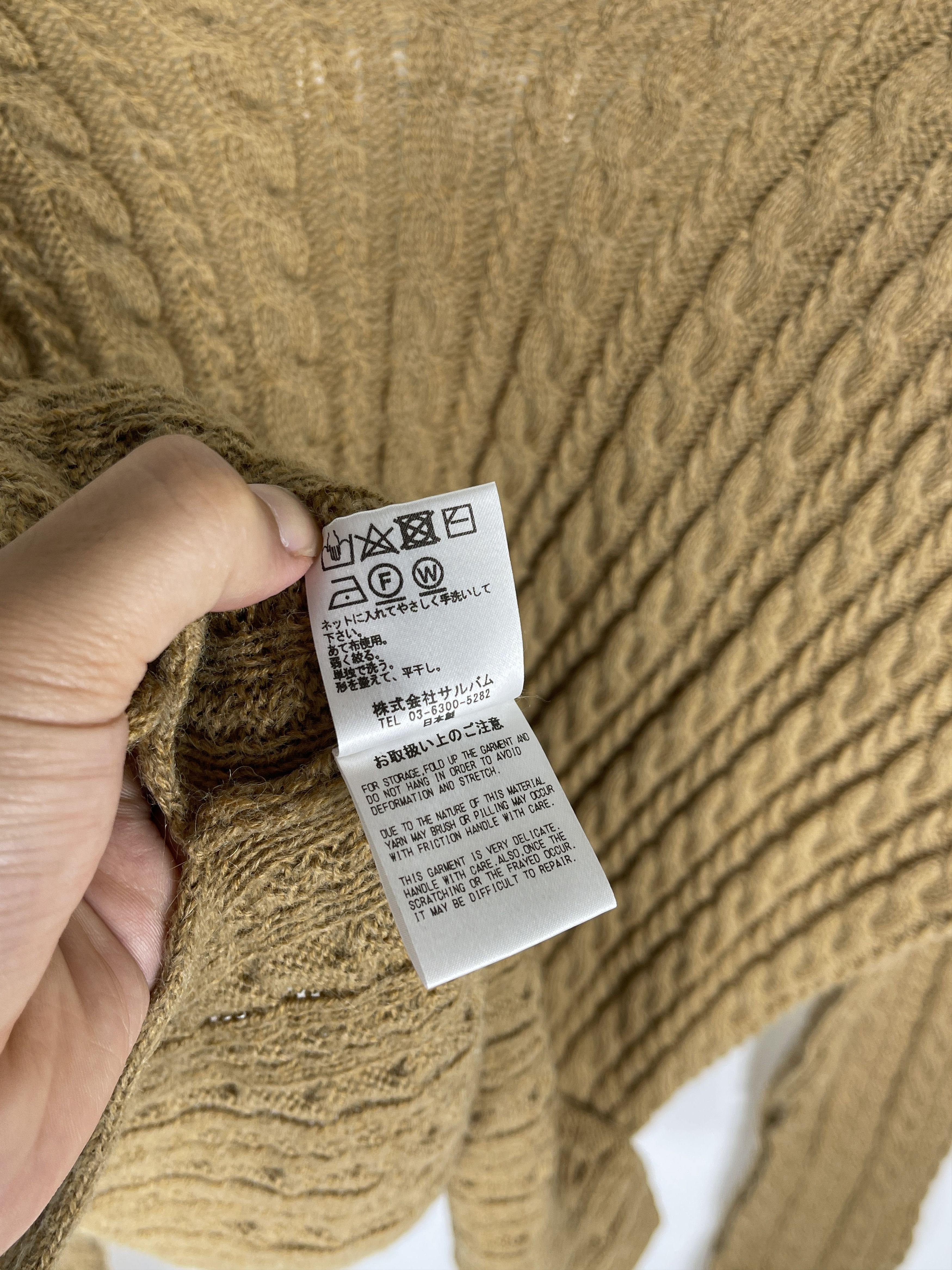 Sulvam Sulvam AW18 Alpaca V-neck Sweater Size US M / EU 48-50 / 2 - 8 Thumbnail