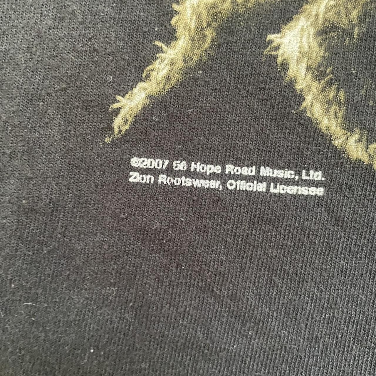 Vintage × Zion Rootswear Vintage Y2K Zion Rootswear Bob Marley Lion Graphic Tee Size US XL / EU 56 / 4 - 3 Thumbnail