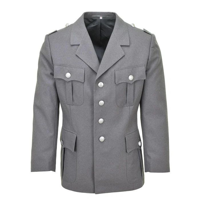 Vintage German military BW men formal jacket wool uniform Size 42L - 1 Thumbnail