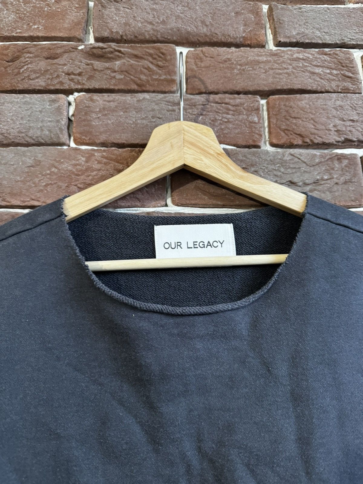 Acne Studios Our Legacy AW15 Crewneck Black Rare Casual 50 Large Hype Size US L / EU 52-54 / 3 - 7 Thumbnail