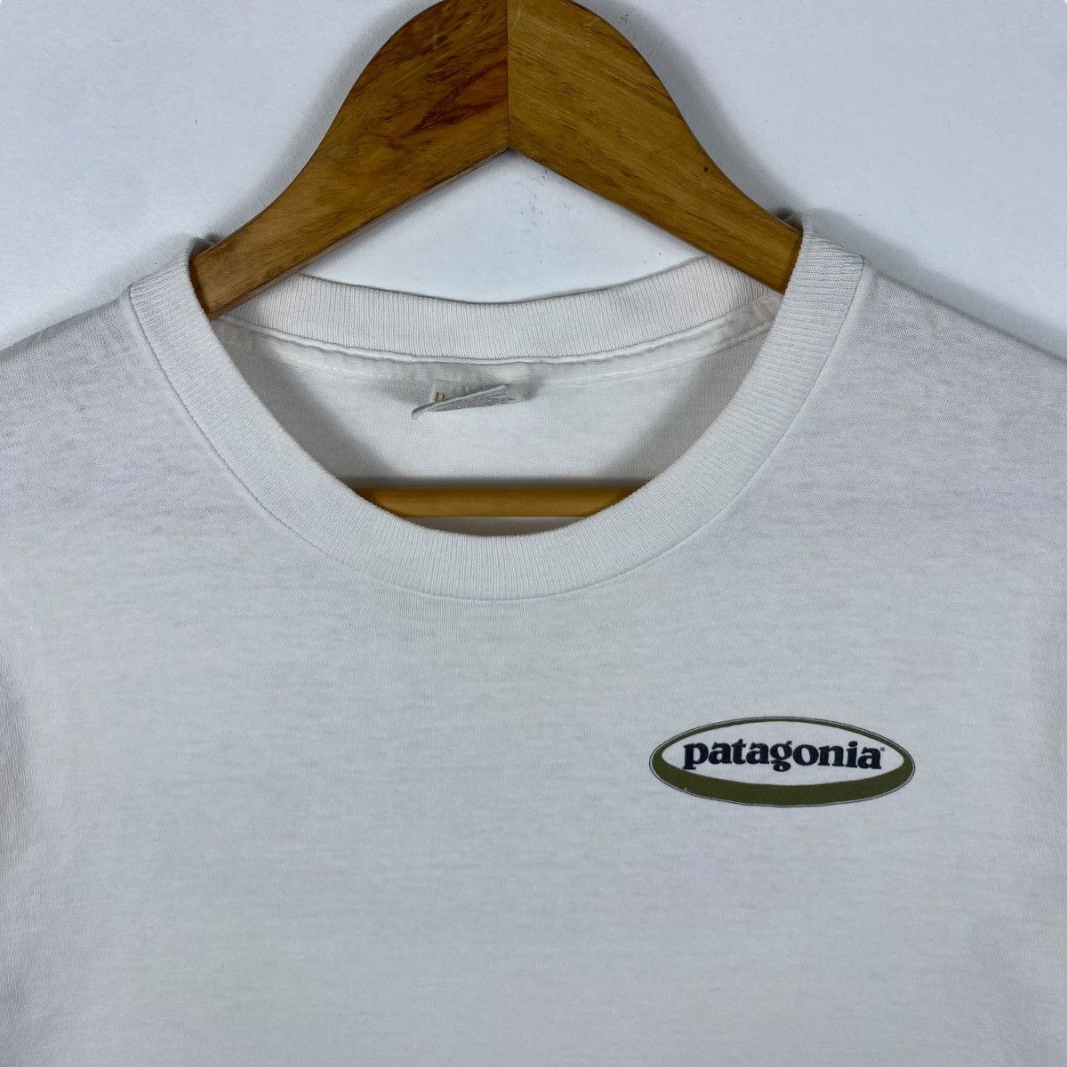 Patagonia Vintage 00's PATAGONIA Logo Graphic Tee Shirt Small Size Size US S / EU 44-46 / 1 - 5 Thumbnail
