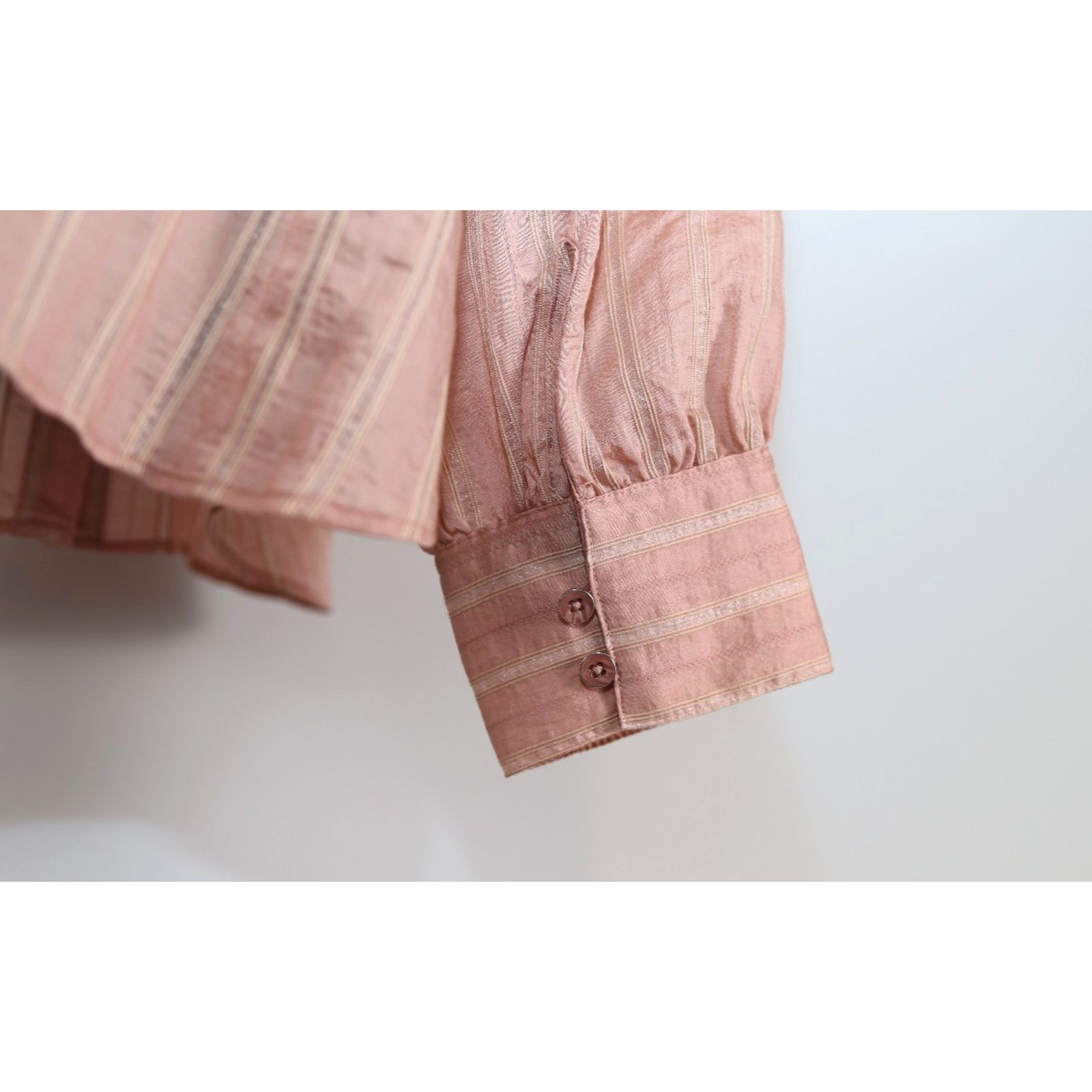 Chicos NWT CHICO'S Classic Collared Blouse French Blush Size 3 $90 Size XXL / US 16-18 / IT 52-54 - 6 Thumbnail