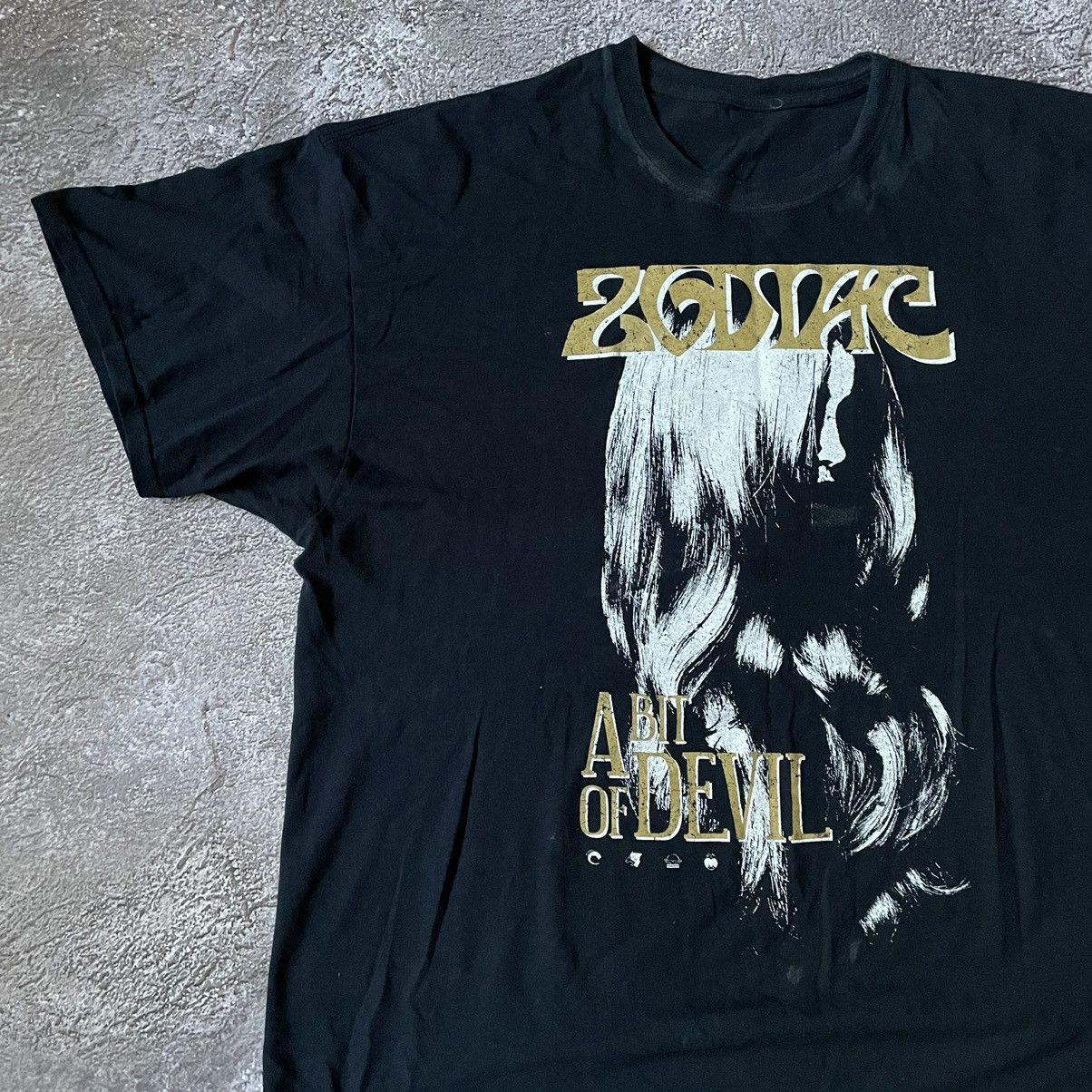 Vintage Vintage Y2K Goth Graphic Tee Dark Abstract Face Grunge XXL Size US XXL / EU 58 / 5 - 4 Thumbnail