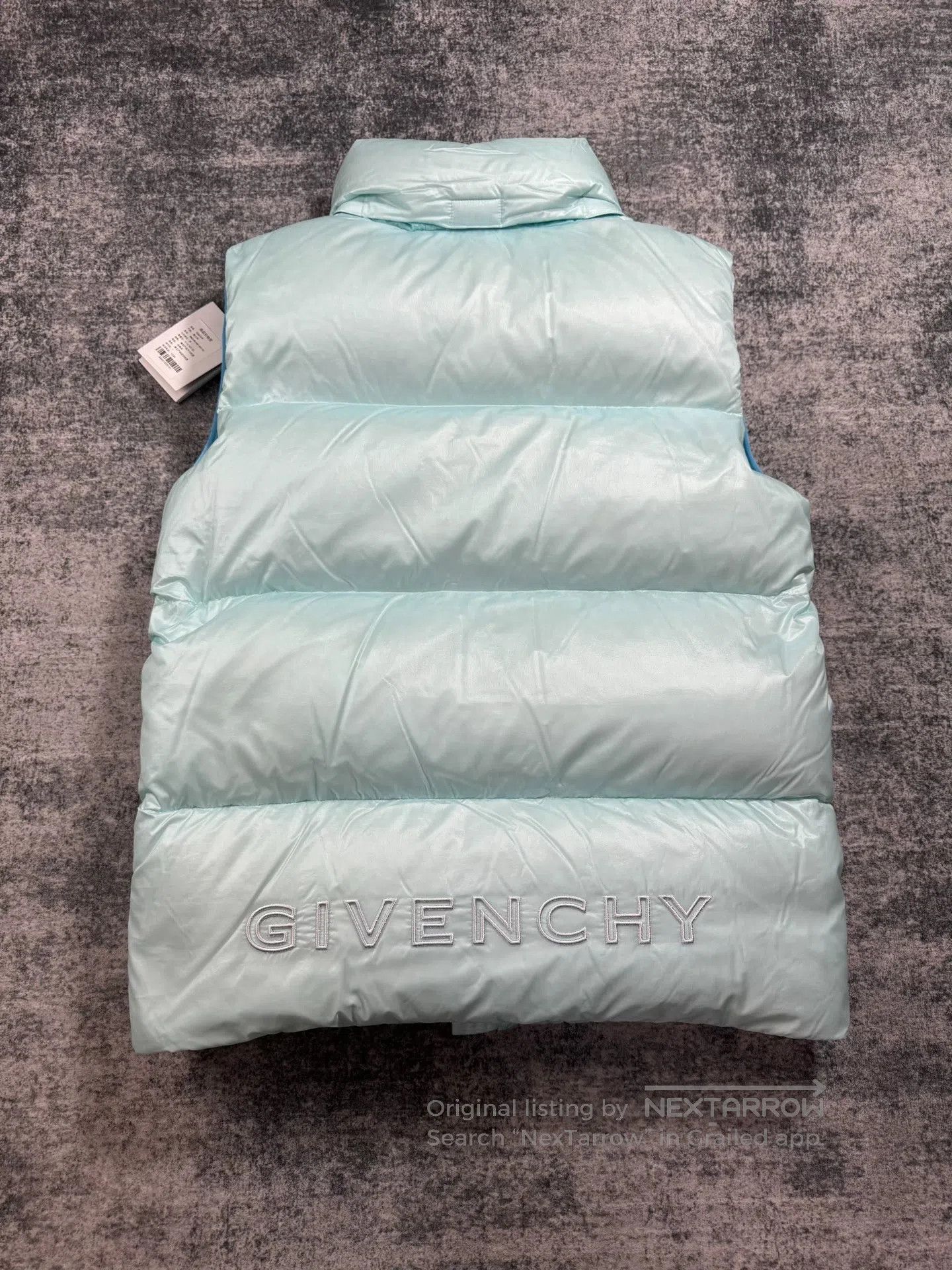 Givenchy Givenchy Runway Light Blue Down Vest| Size XL / US 12-14 / IT 48-50 - 2 Thumbnail