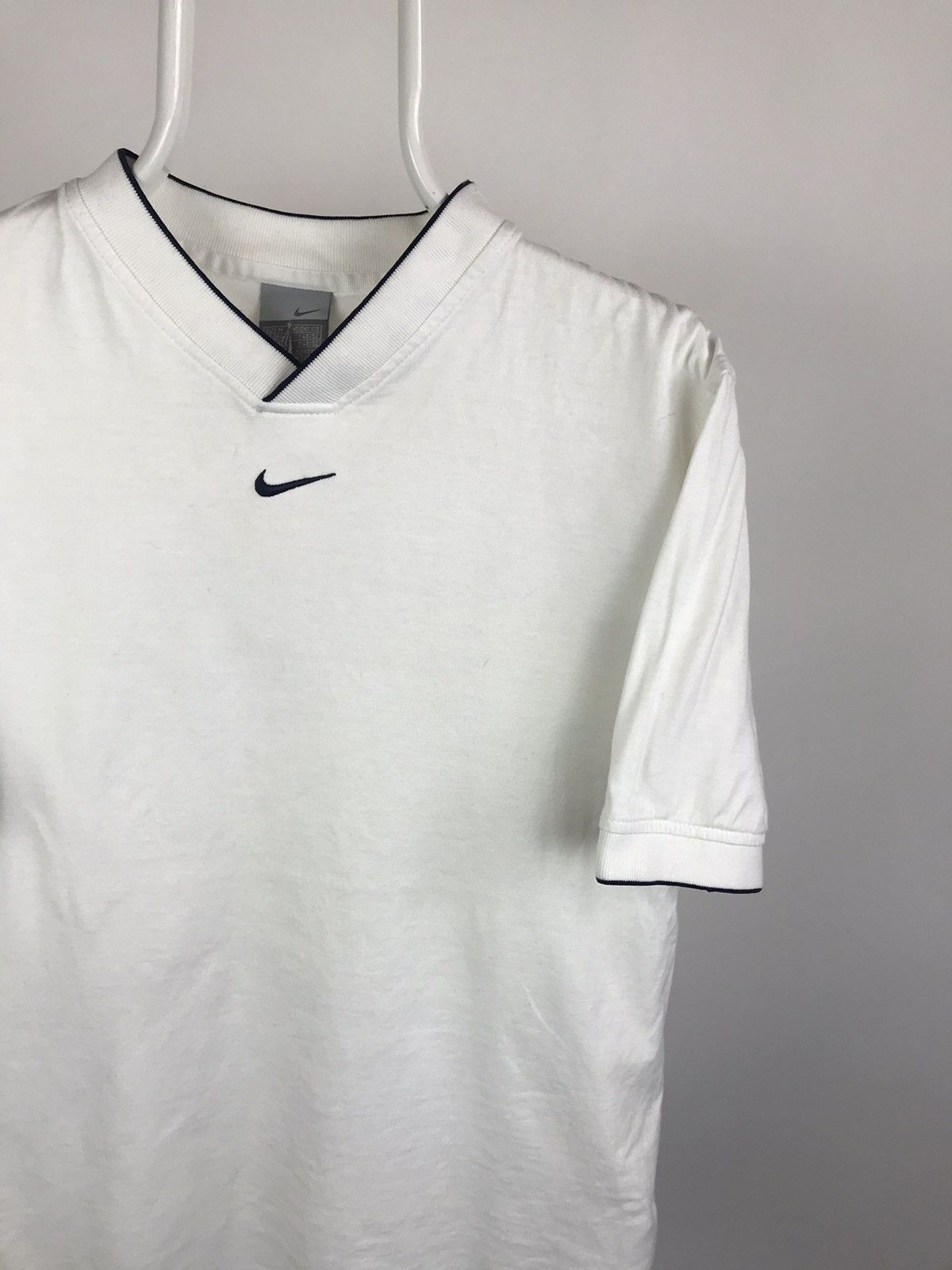 Nike × Vintage Vintage Nike Center Logo Tee Size US M / EU 48-50 / 2 - 2 Thumbnail