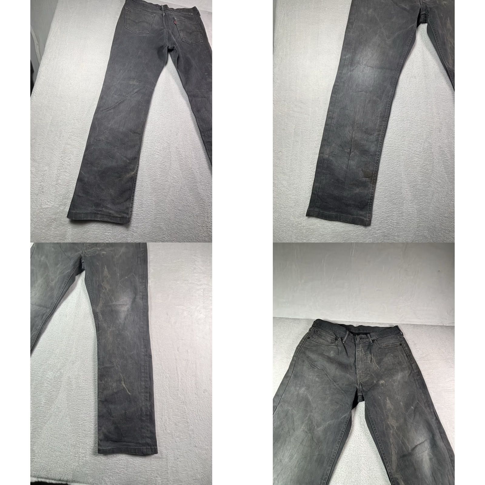 Levi's Levi's 541 Jeans Mens 34x32 Gray Athletic Taper Denim Pants Casual Size US 34 / EU 50 - 9 Thumbnail