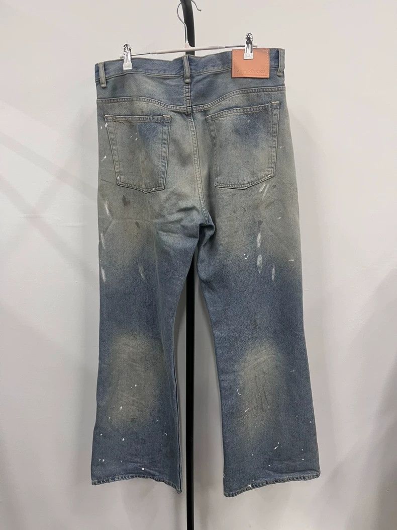 Acne Studios acne studios Paint wide-leg jeans 2506-Nextarrow Size US 32 / EU 48 - 2 Thumbnail