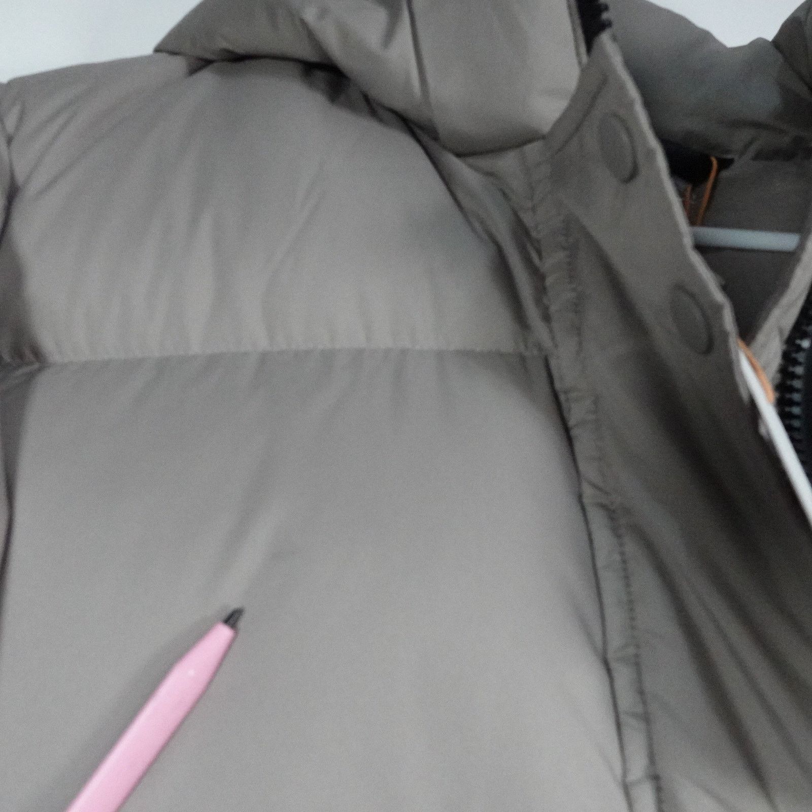 Quince Quince Flawed Small Responsible Down Long Puffer Jacket Gray Size S / US 4 / IT 40 - 6 Thumbnail