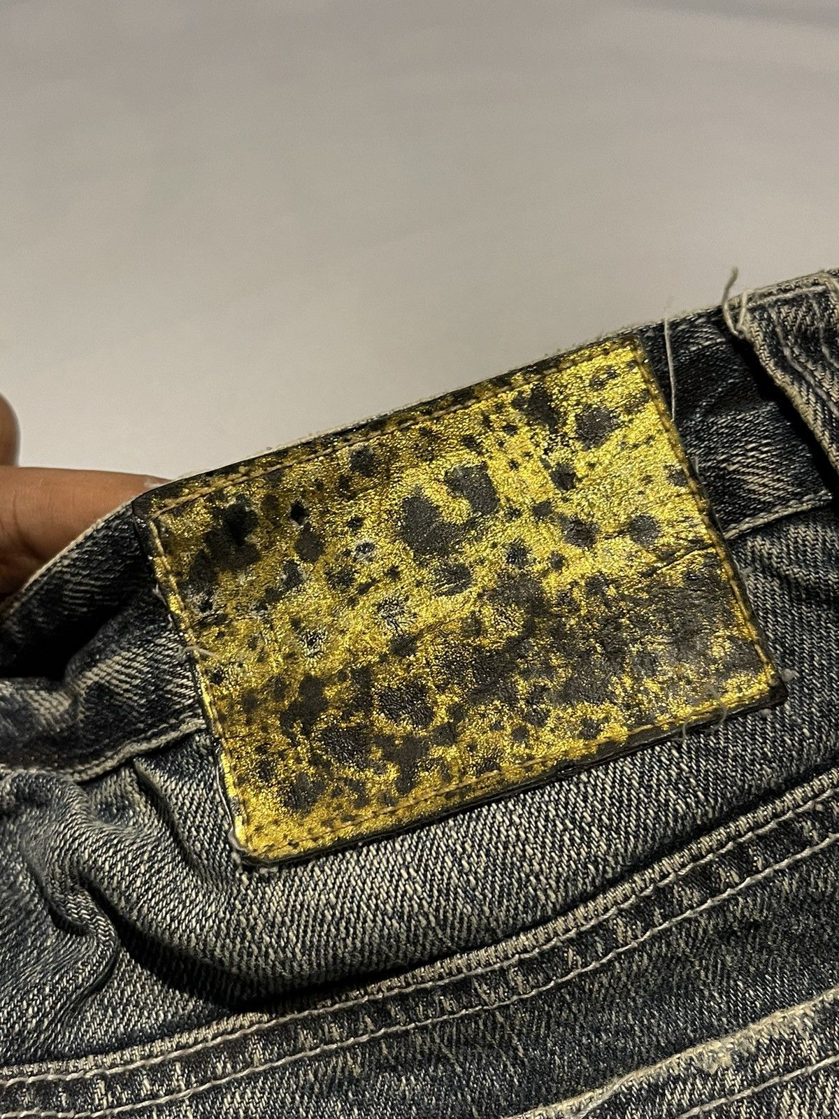 Other FLARE GOJEANS Distressed Denim Jeans Pant Size US 32 / EU 48 - 6 Thumbnail