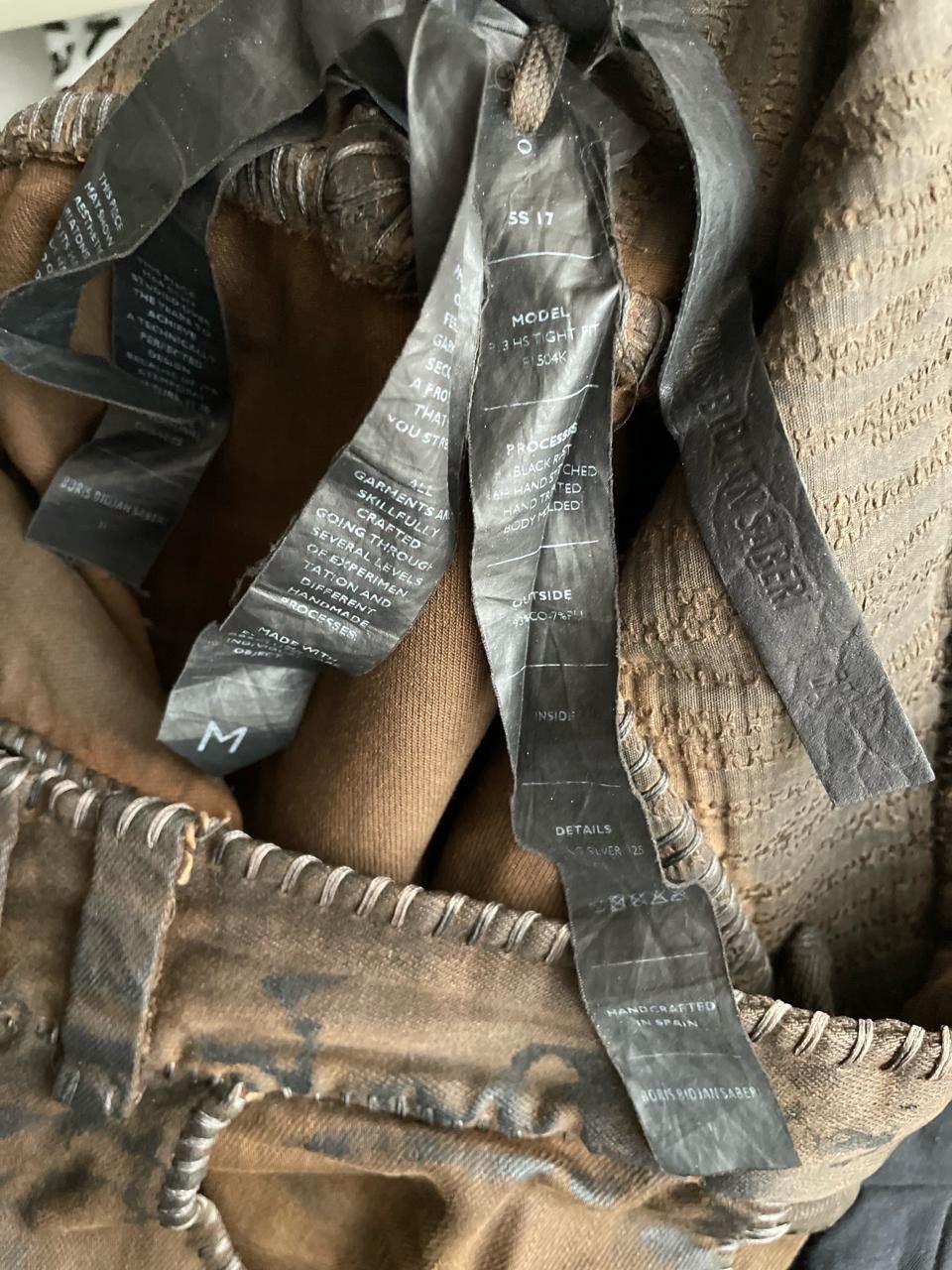 Boris Bidjan Saberi P13 HS TF Black Rust . F1504K. SS 17. Size US 30 / EU 46 - 5 Thumbnail