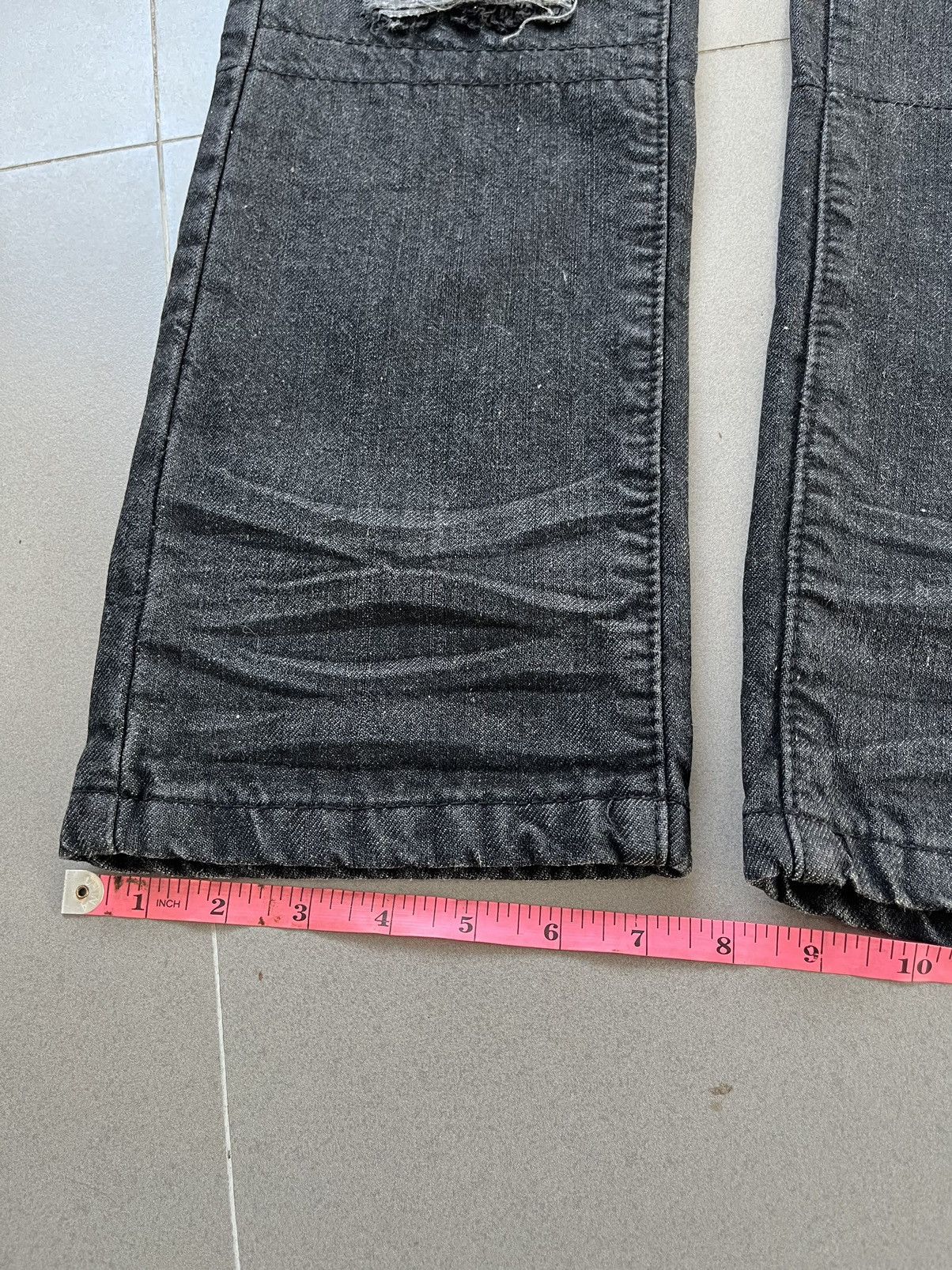 14th Addiction BERNINGS SHO SEDITIONARIES POEM DISTRESSED PUNK STYLE DENIM Size US 32 / EU 48 - 21 Thumbnail