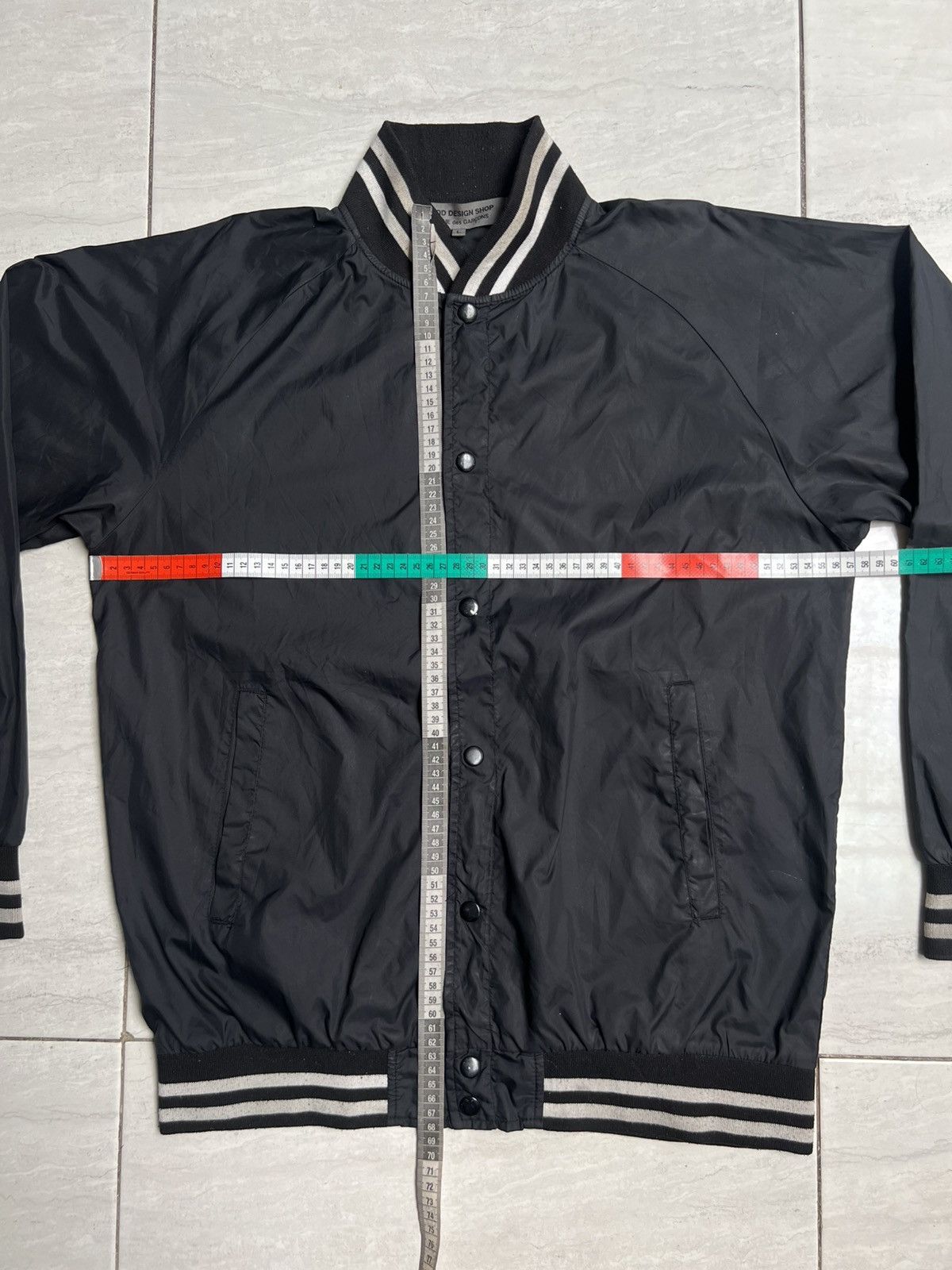 Comme des Garcons CDG COMME des GARCONS Black Varsity Jacket Size US L / EU 52-54 / 3 - 10 Thumbnail
