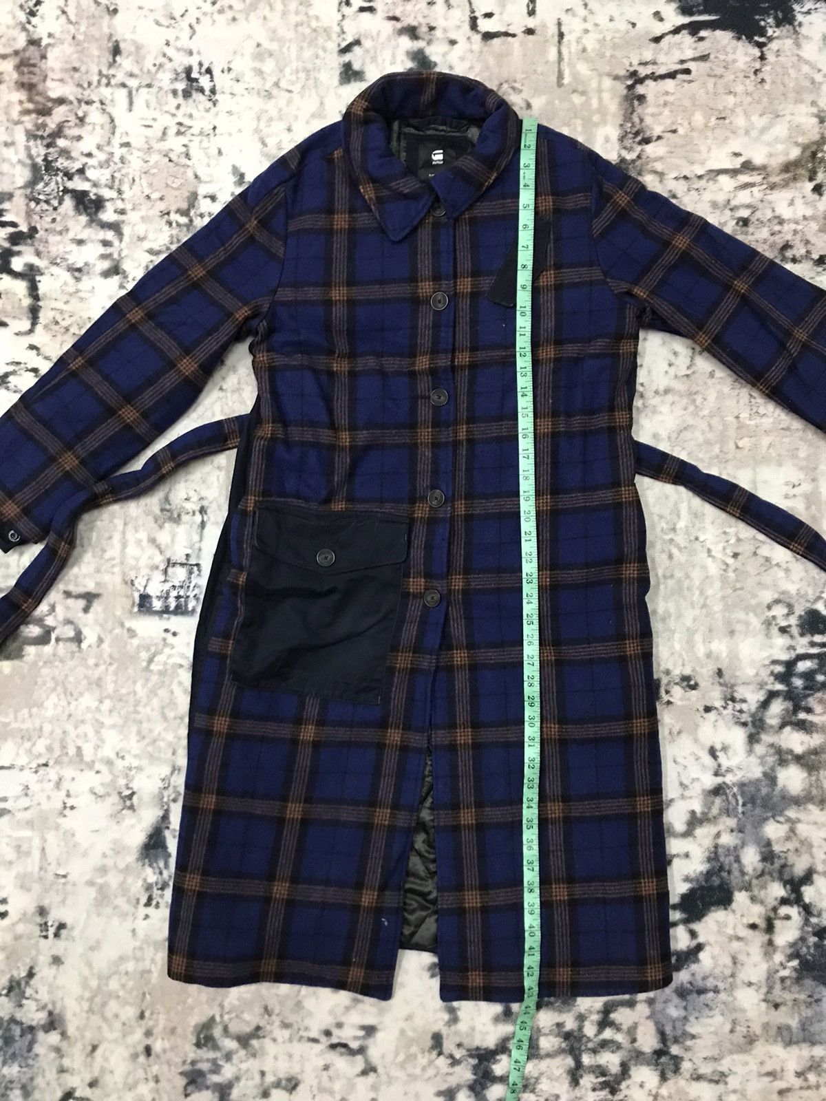 G-Star G-Star Raw Belted Field Plaid Wool Jacket Size US S / EU 44-46 / 1 - 17 Thumbnail