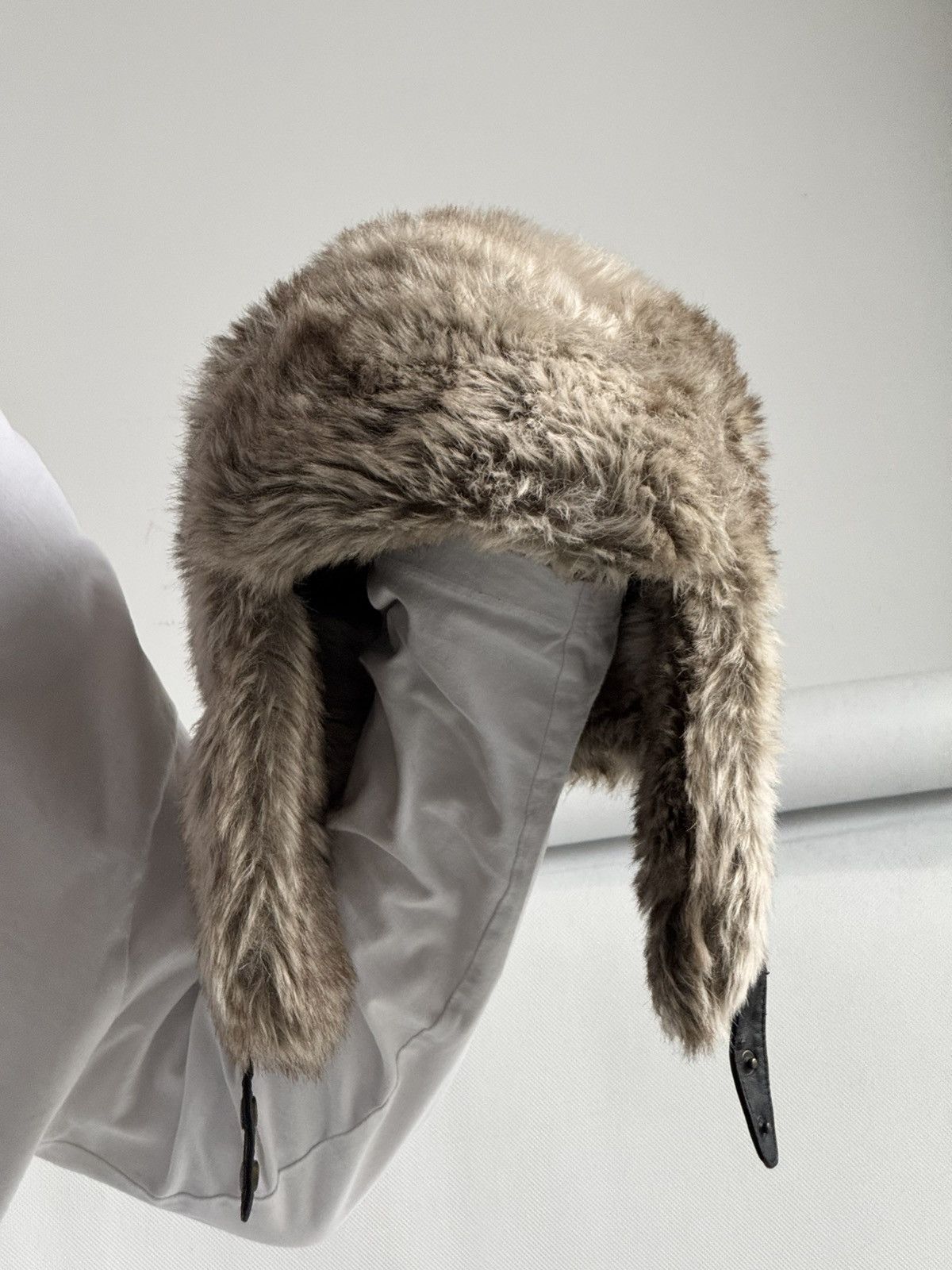 Japanese Brand Vintage fuzzy mohair japanese ushanka hat avant garde Size ONE SIZE - 8 Thumbnail