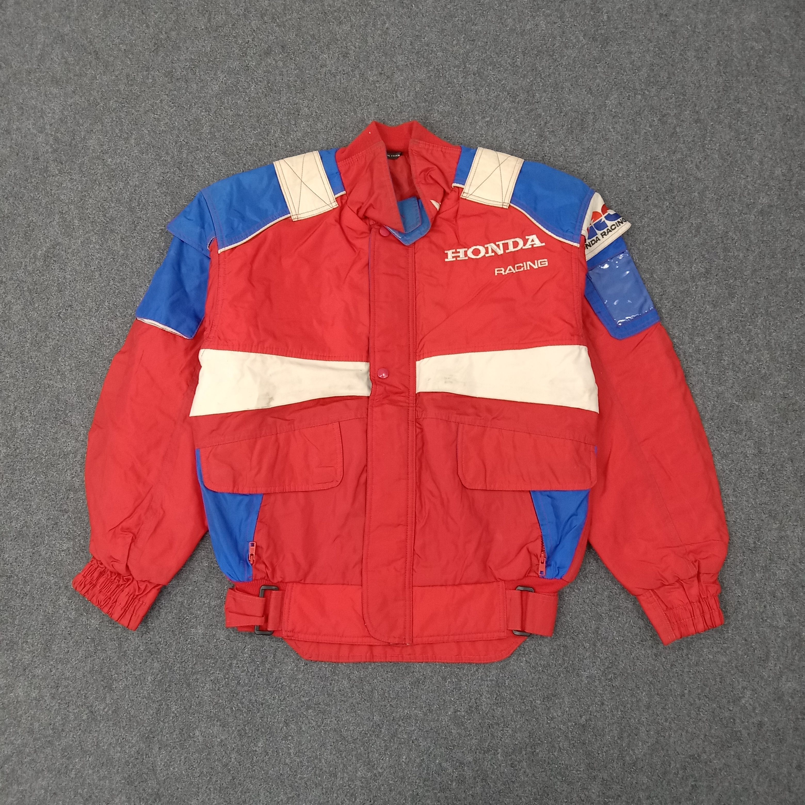 Honda HONDA HRC Racing METZ Bombers Jacket C262N9 Size US L / EU 52-54 / 3 - 5 Thumbnail