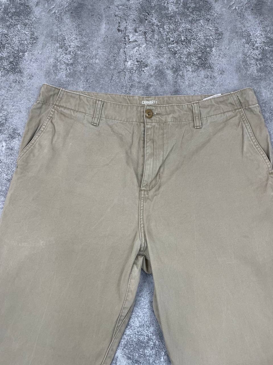Carhartt Carhartt WIP Men Club Chino Pants Straight Fit Beige Size 36 Size US 36 / EU 52 - 10 Thumbnail
