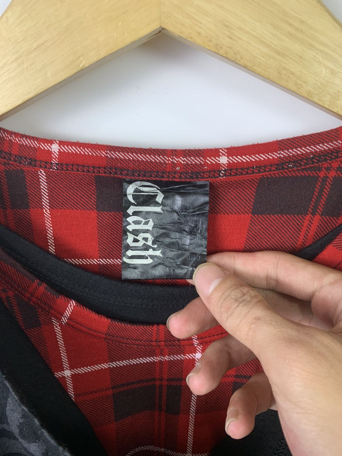 Japanese Brand clash ahead punks double layers Size US L / EU 52-54 / 3 - 11 Thumbnail