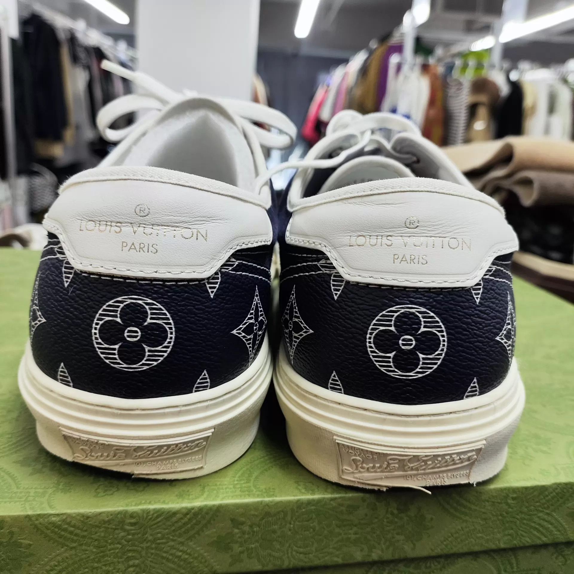 Louis Vuitton LV All Over Print Sneakers 7.5 US Size US 7.5 / EU 40-41 - 2 Thumbnail