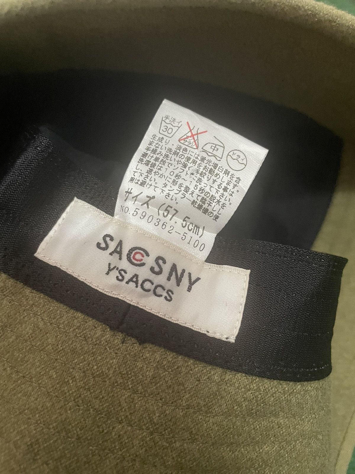 Japanese Brand × Y's Vintage Y’S Japanese Designer Hats Size ONE SIZE - 6 Thumbnail