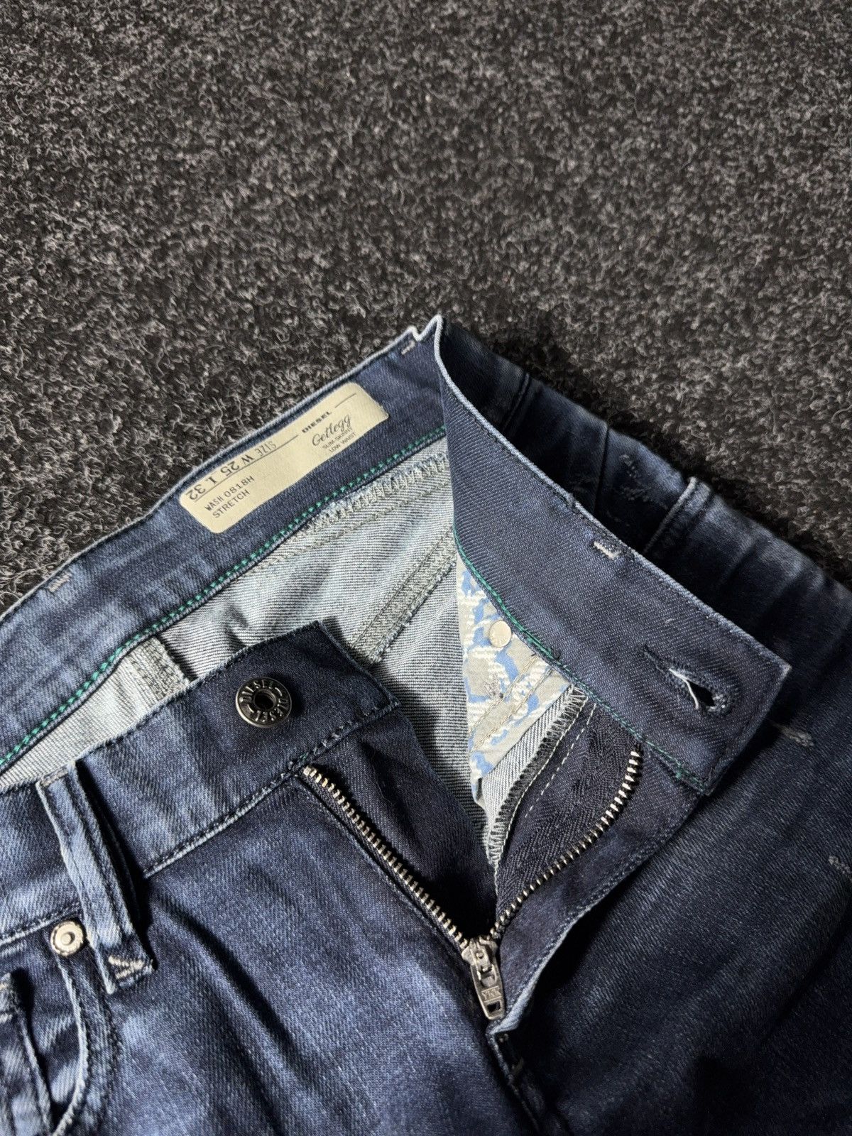 Diesel × If Six Was Nine × Vintage Vintage 90s Distressed Diesel Industry Jeans Skinny pants Size 25" / US 0 / IT 36 - 7 Thumbnail