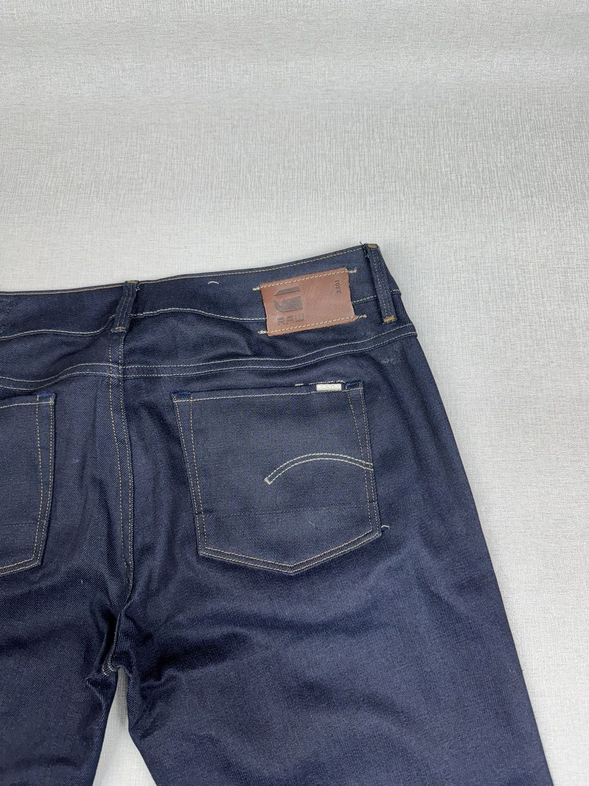 G-Star × Japanese Brand Women’s G-Star Raw 3301 Bootleg Jeans Y2K Denim pants W31L32 Size 30" / US 8 / IT 44 - 7 Thumbnail
