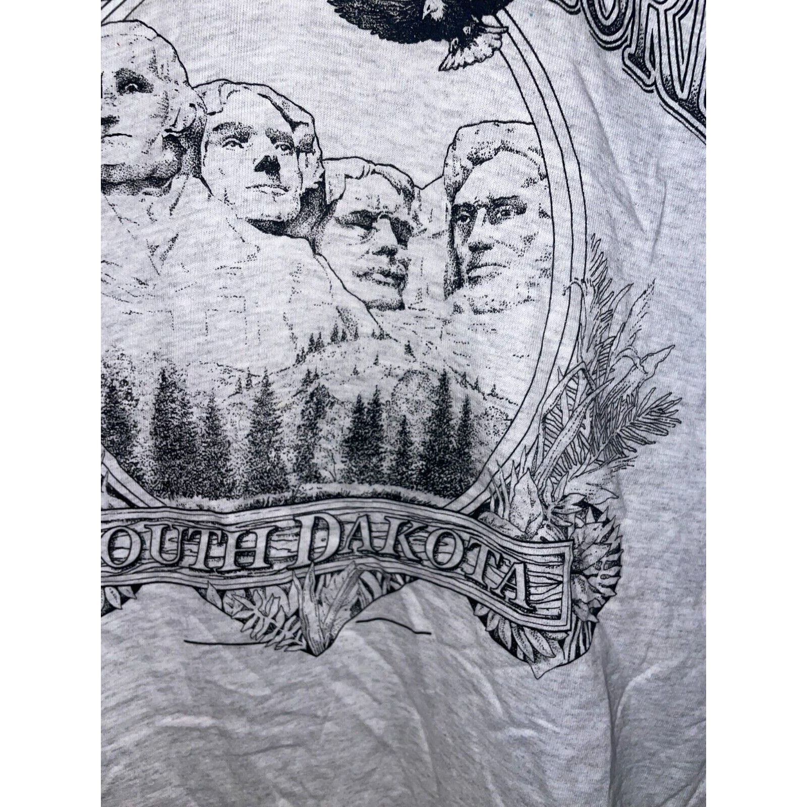 Signal Sport Vintage Cotton Jersey Mount Rushmore Test Print VTG 90s L Size US L / EU 52-54 / 3 - 11 Thumbnail