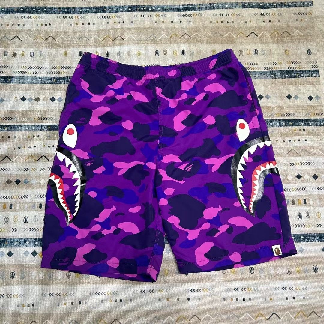 Bape BAPE SHARK SHORTS Size US 34 / EU 50 - 1 Thumbnail