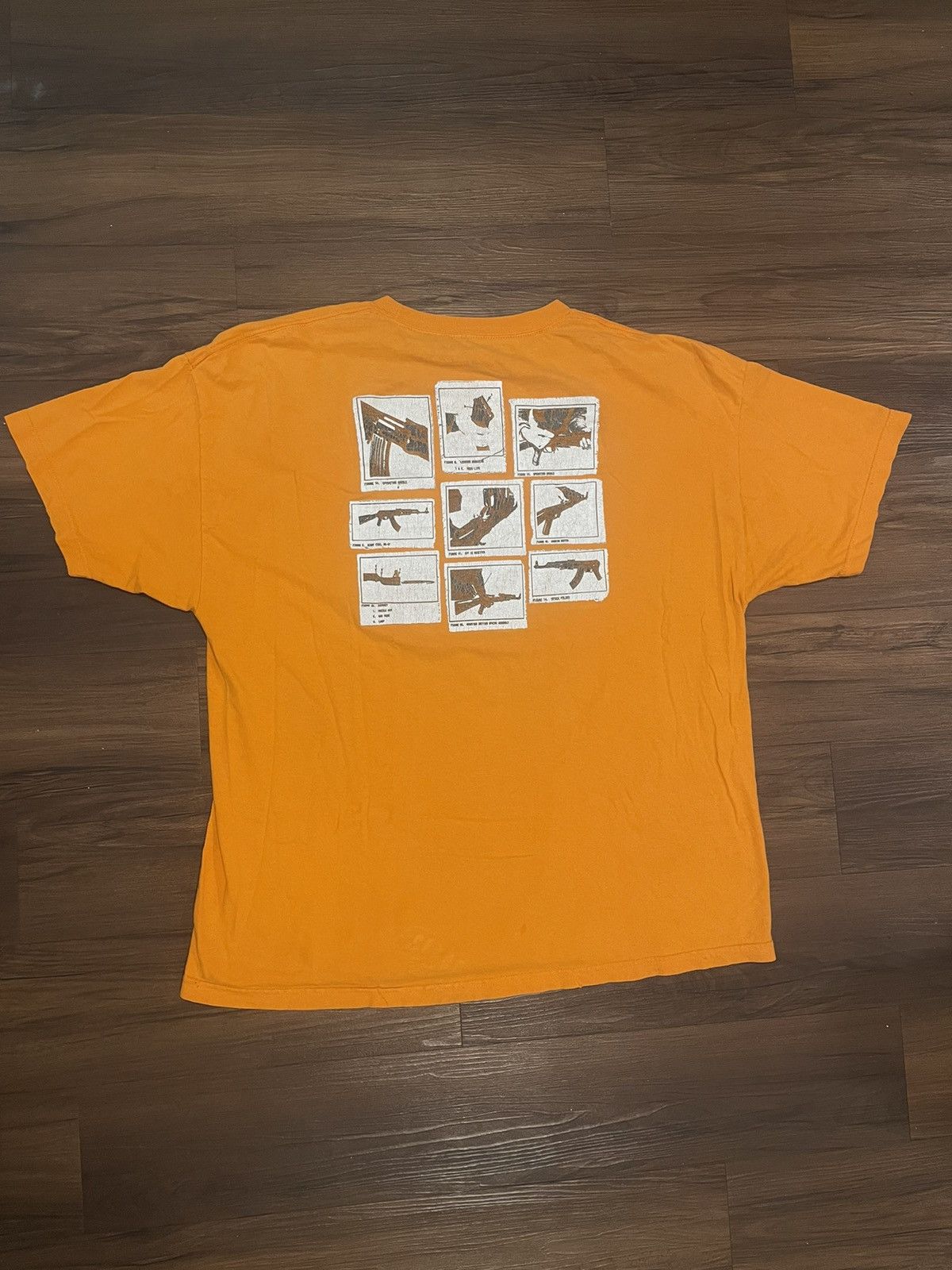 G59 Records Orange AK-47 GreyFiveNine t-shirt *RARE* Size US XL / EU 56 / 4 - 2 Thumbnail