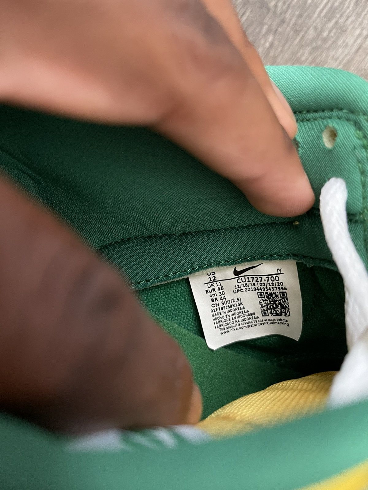 Nike Nike Dunk Low ‘Brazil’ Size US 10.5 / EU 43-44 - 4 Thumbnail