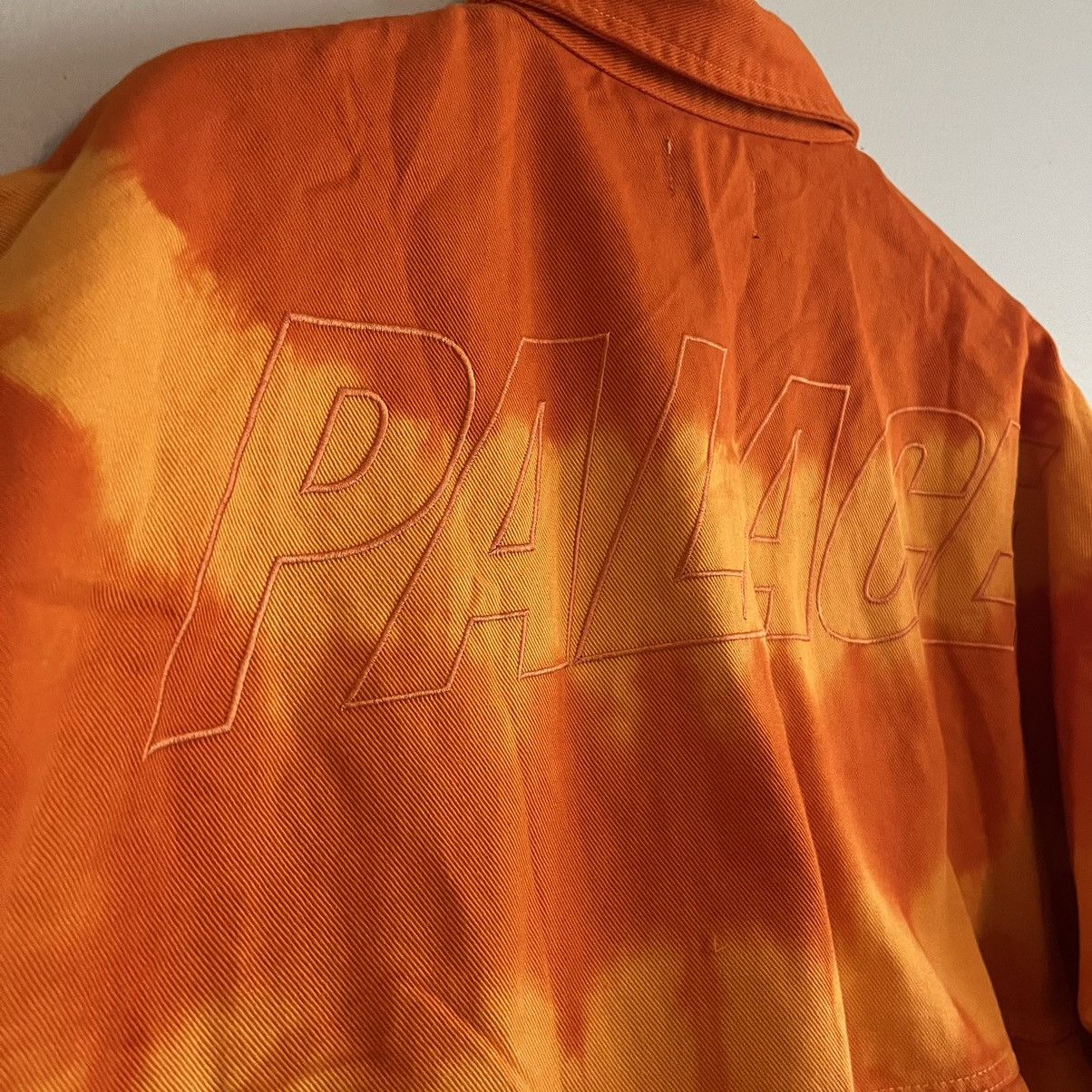 Palace Denim Tie-Dye Drop Shoulder Shirt Size US L / EU 52-54 / 3 - 9 Thumbnail
