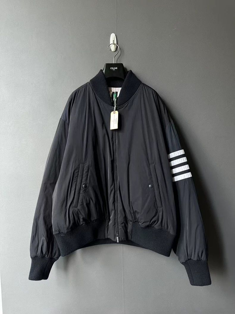 Thom Browne Black Down Jacket - dmc