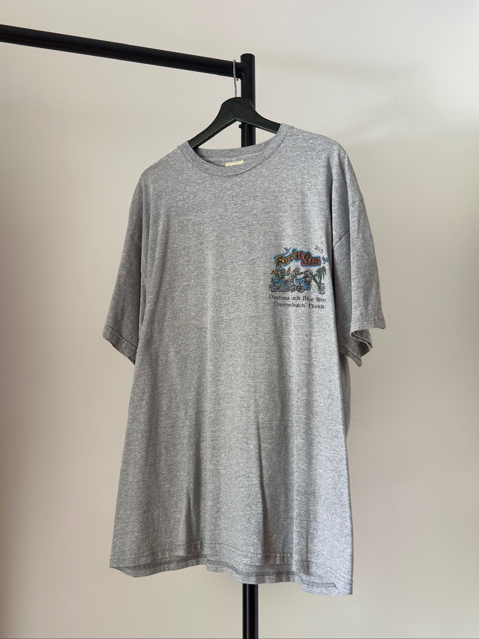 Harley Davidson × Vintage 2003 Daytona Beach Bike Week T-Shirt Size US XXL / EU 58 / 5 - 1 Thumbnail