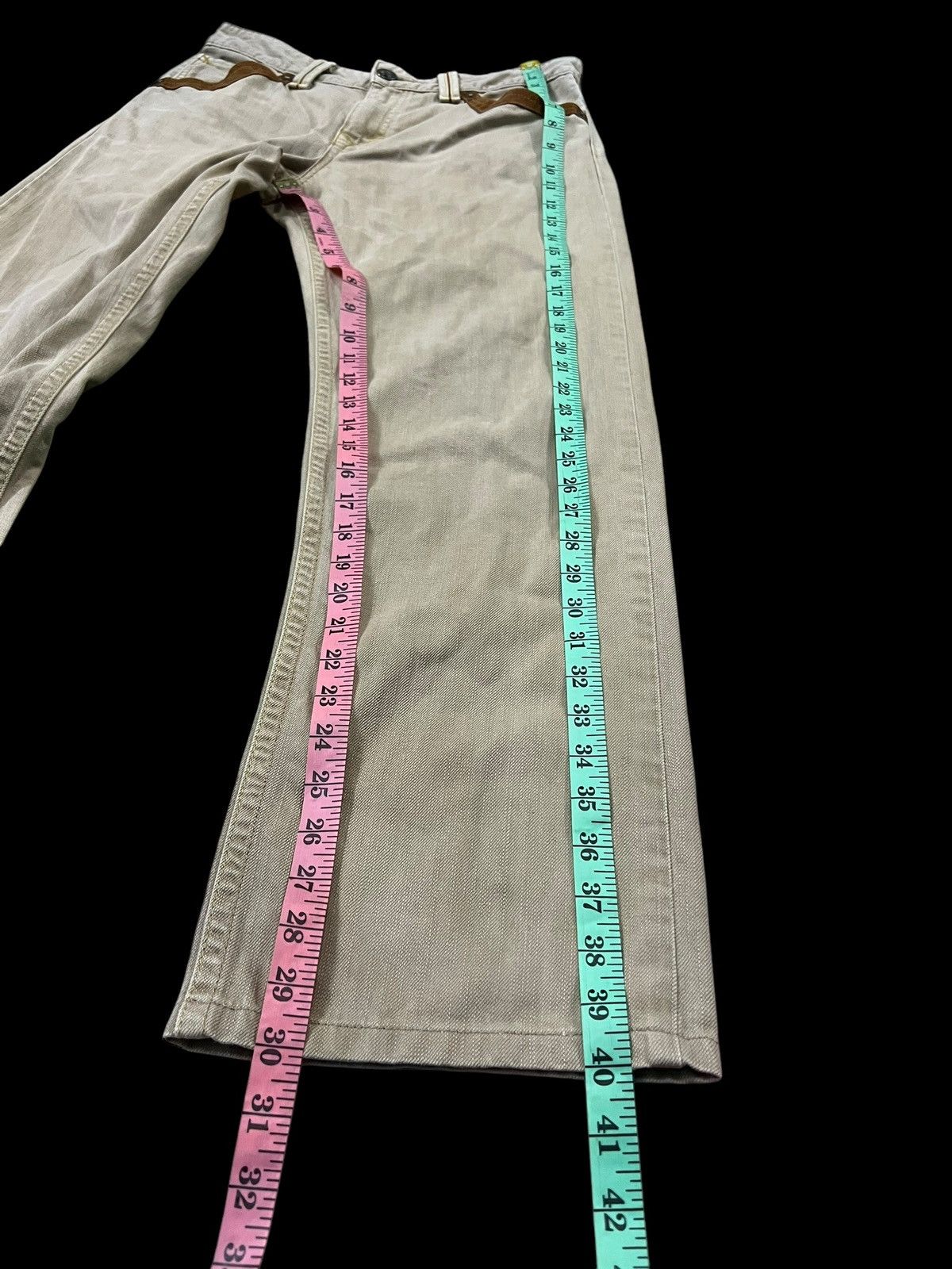 Edwin × If Six Was Nine × Seditionaries FLARE EDWIN EXCLUSIVE VINTAGE BUFFALO HEAD RARE JEANS Size US 31 - 12 Thumbnail