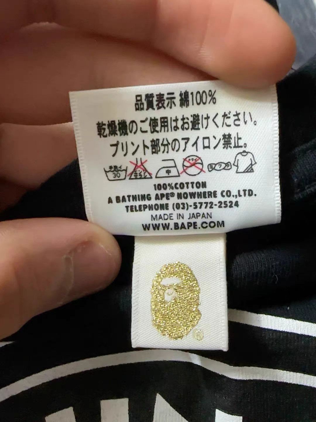 Bape Bape Busy Works Ape Head Long Sleeve Tee Size US XS / EU 42 / 0 - 3 Thumbnail