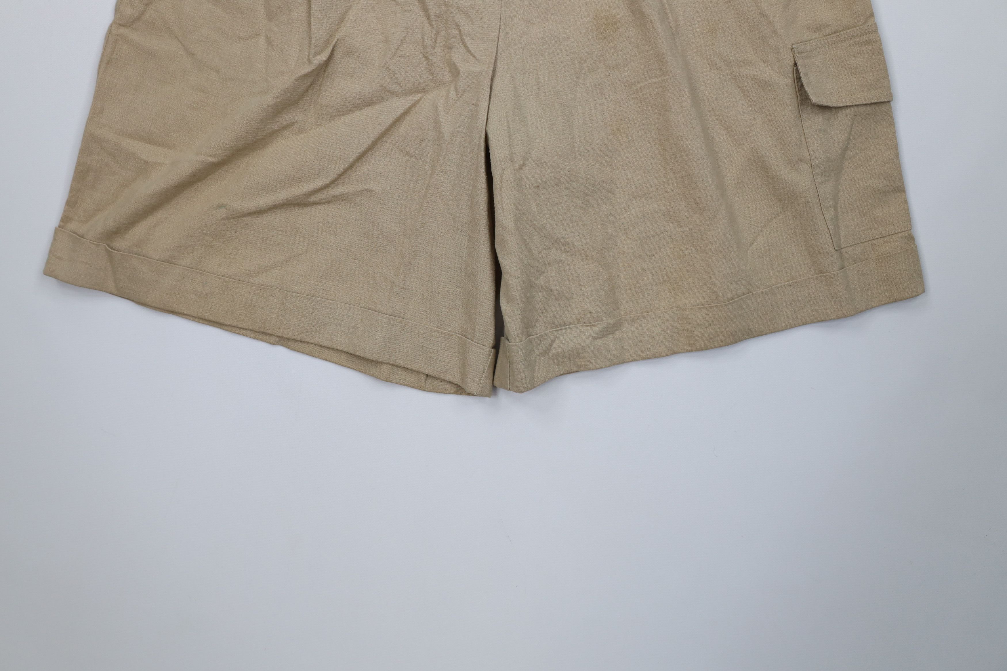 Vintage Vintage 90s Streetwear Blend Gurkha Bermuda Safari Shorts Size 34" / US 12 / IT 48 - 4 Thumbnail