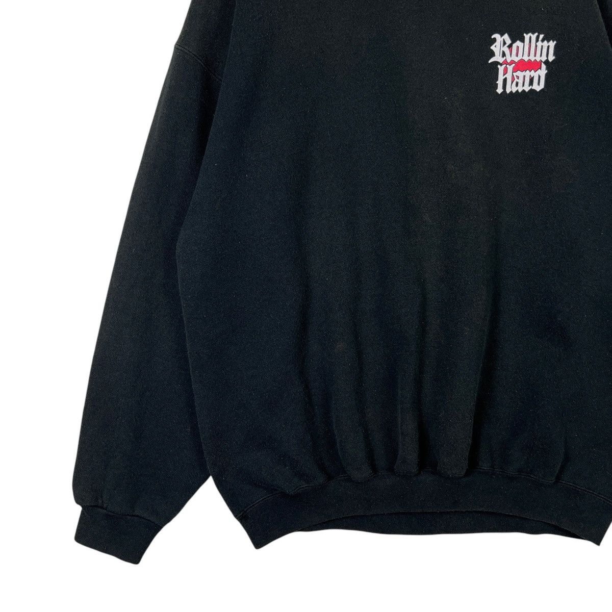 Tultex 💥 90s Vintage Rollin Hard Big Thangs Tultex Sweatshirt Size US XL / EU 56 / 4 - 5 Thumbnail