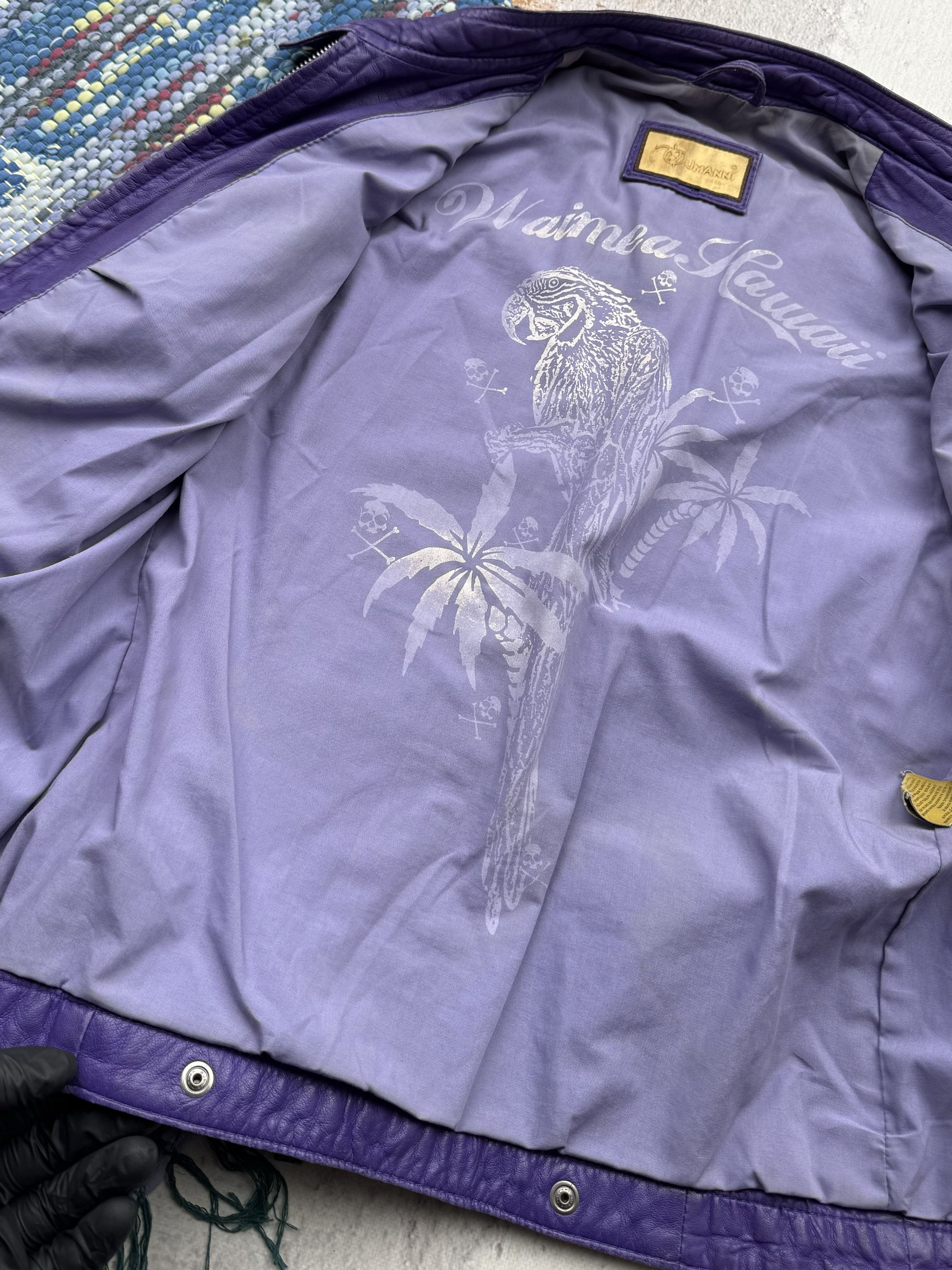 Vintage Vintage Faded Leather Jacket A162(150) Size M / US 6-8 / IT 42-44 - 9 Thumbnail